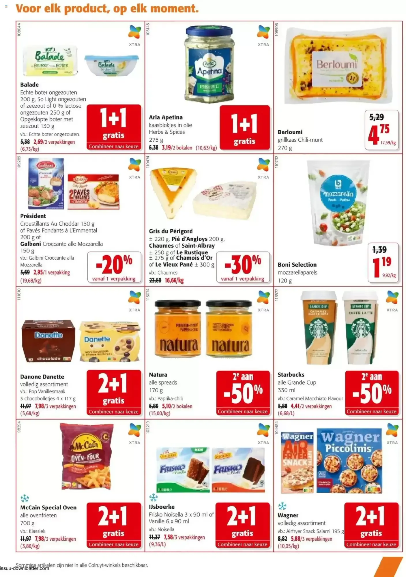 Alle acties van 17 juni tot 30 juni 2026 - folder pagina 13