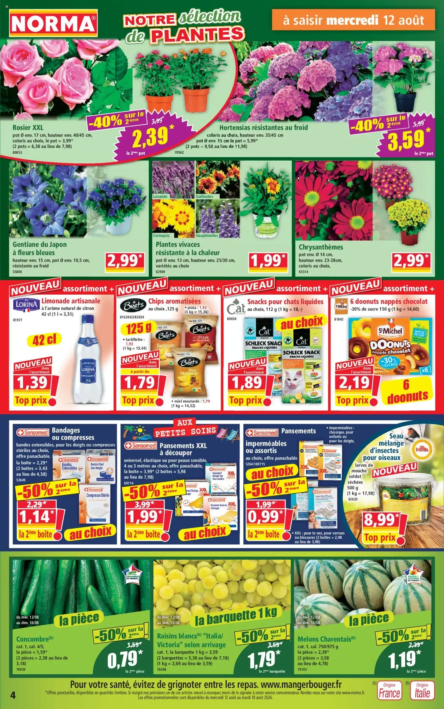 Norma: Votre Discounter Régional du 12 au 18 août 2026 du 12 août au 18 août 2026 - Catalogue page 4