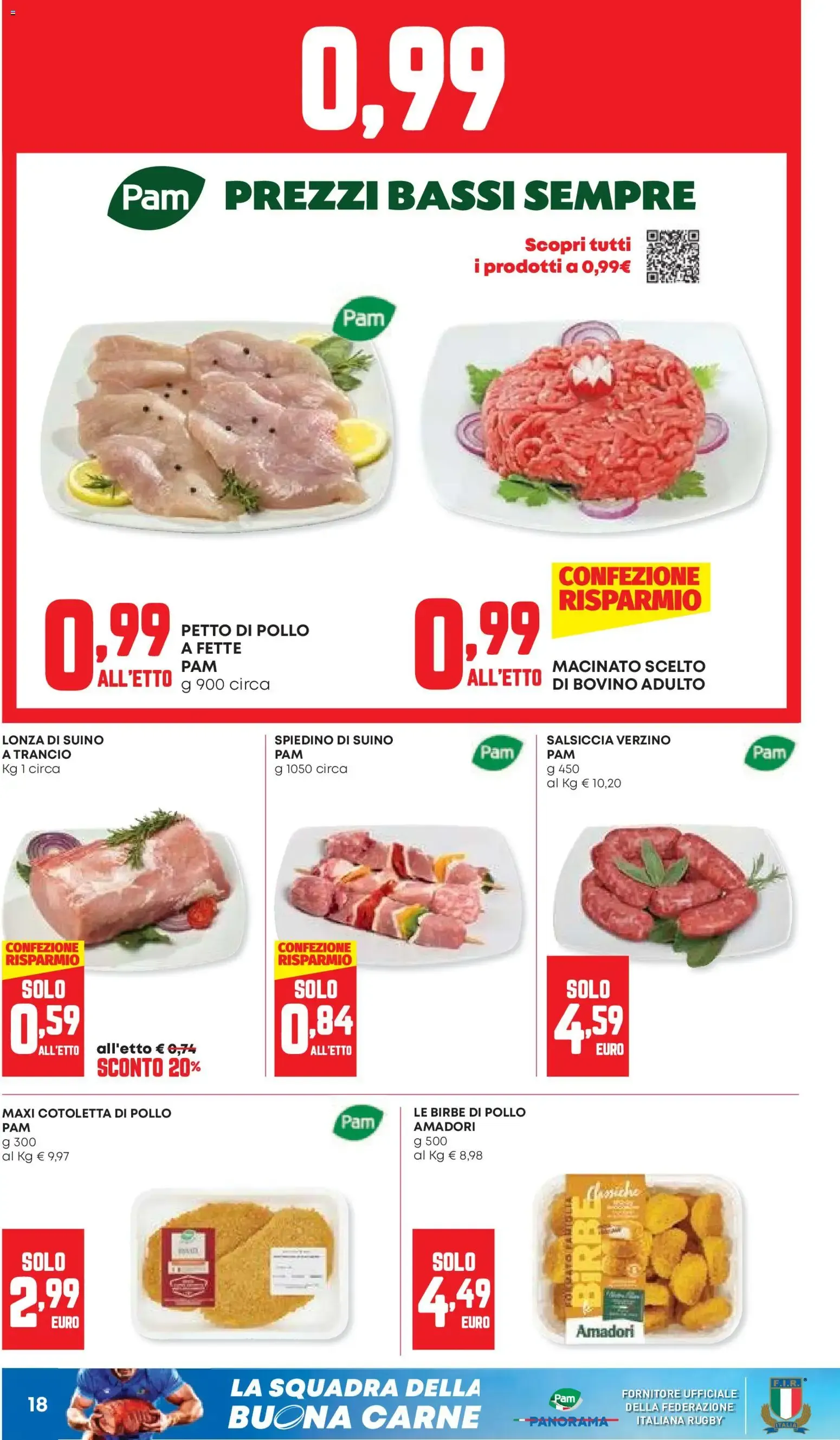 Pam Panorama Sotto Prezzo da 10 settembre a 23 settembre di 2026 - Pagina del volantino 18