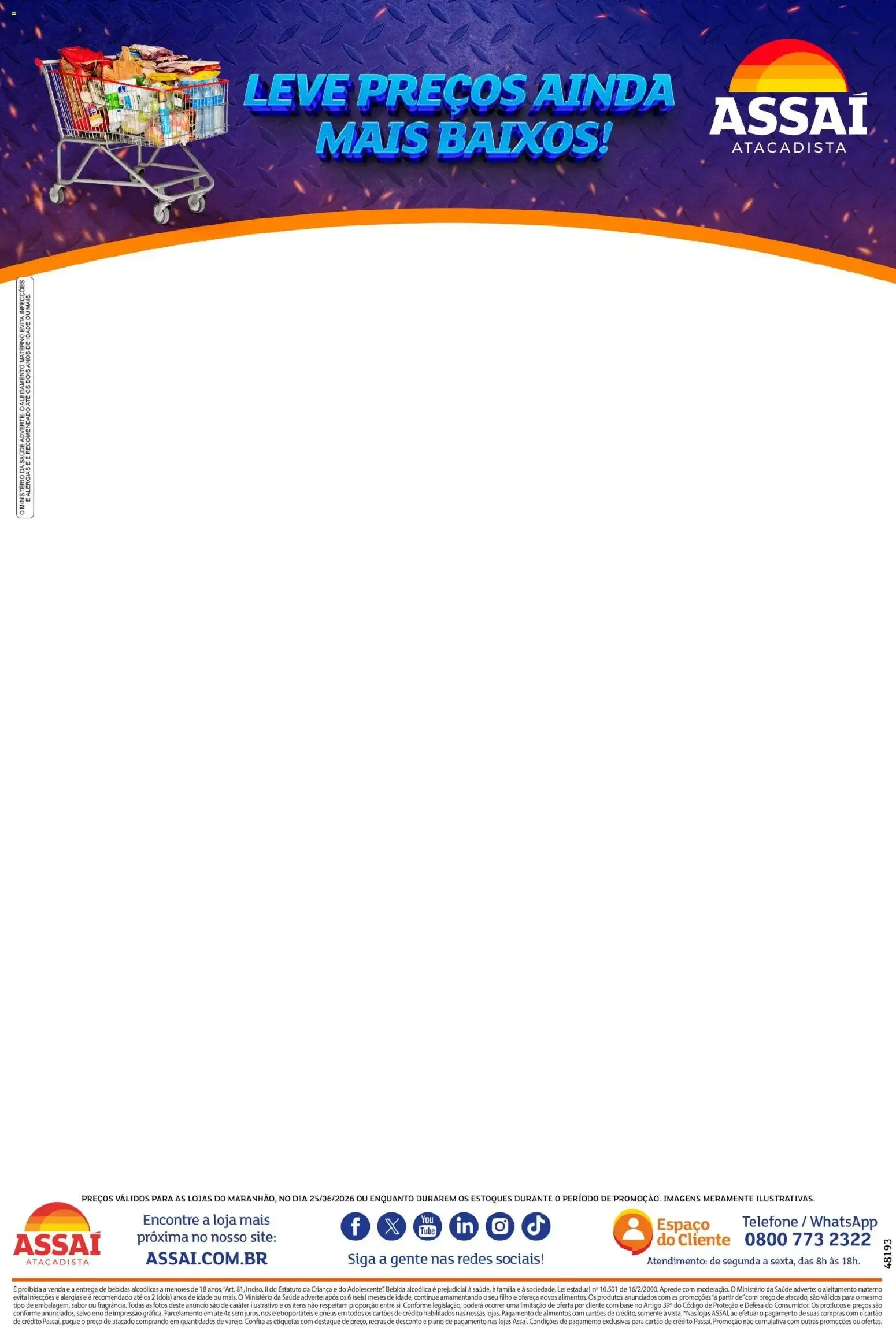 Encarte de Plantão da Economia Assaí Atacadista 30 de julho até 31 de julho 2026 - Pagina 2