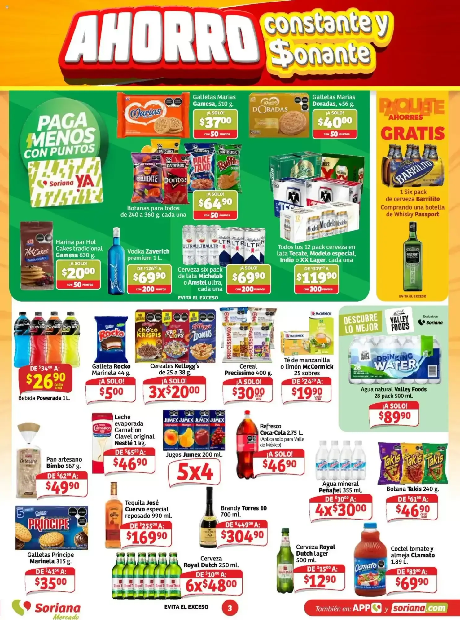 Catálogo de Soriana Mercado AHORRO constante y Sonante 28 de agosto al 3 de septiembre 2026 - Pagina 3