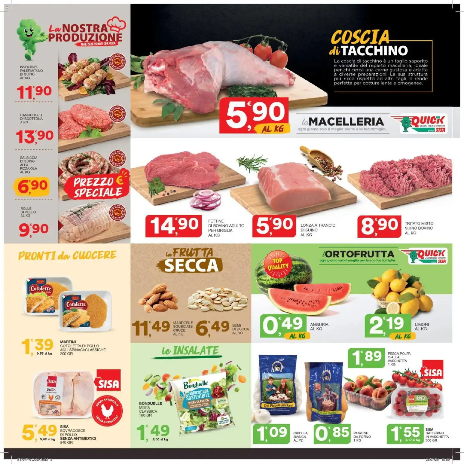 Nuovo SISA volantino Quick dal 16/07/2026 > offerte anteprima 🛍️ da 16 luglio a 29 luglio di 2026 - Pagina del volantino 2
