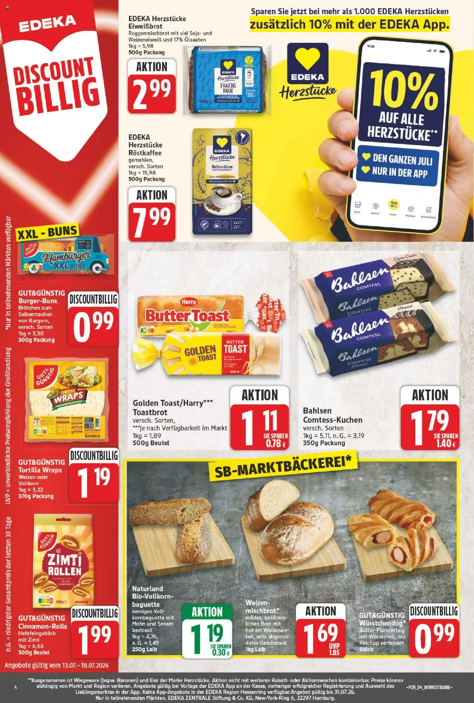 NP Discount Prospekt (ab 13.07.2026) zum Blättern von 13. Juli bis 18. Juli 2026 - Prospekt seite 4