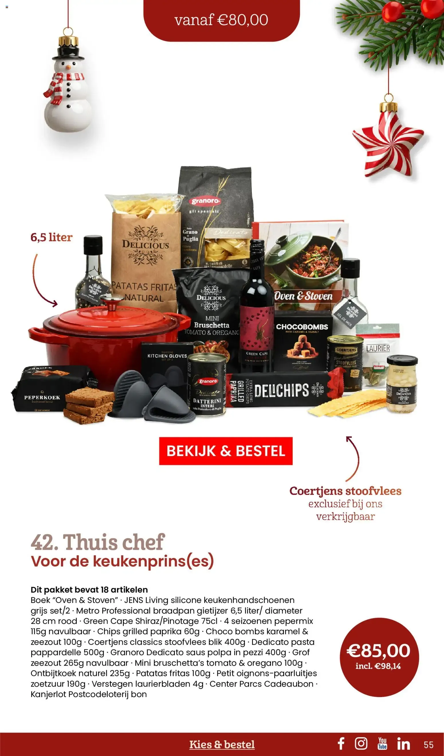 Kerstassortiment 2026 van 20 oktober tot 31 december 2026 - Folder pagina 55