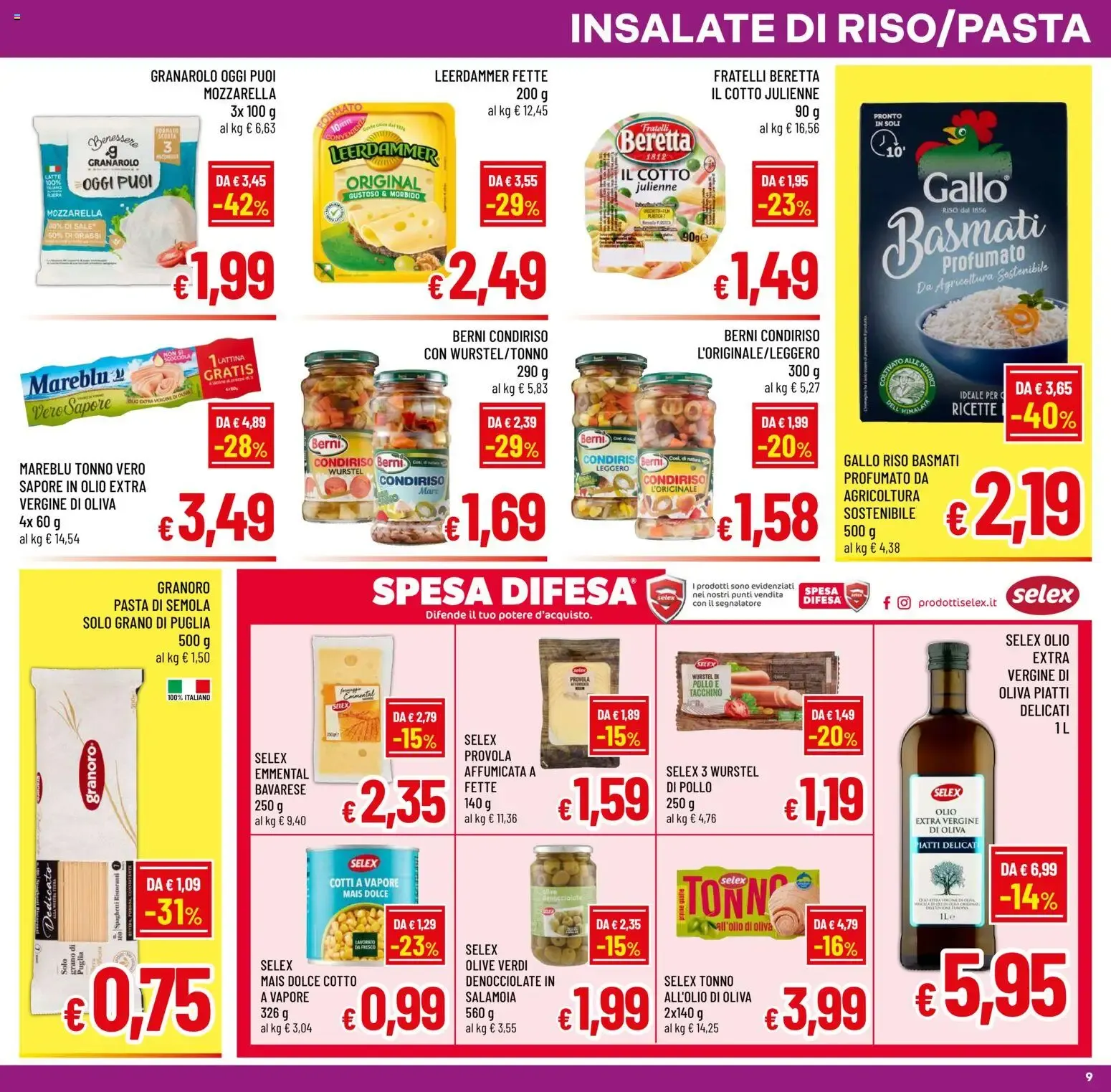 A&O volantino dal 19/08/2026 - online Offerte da 19 agosto a 1 settembre di 2026 - Pagina del volantino 9
