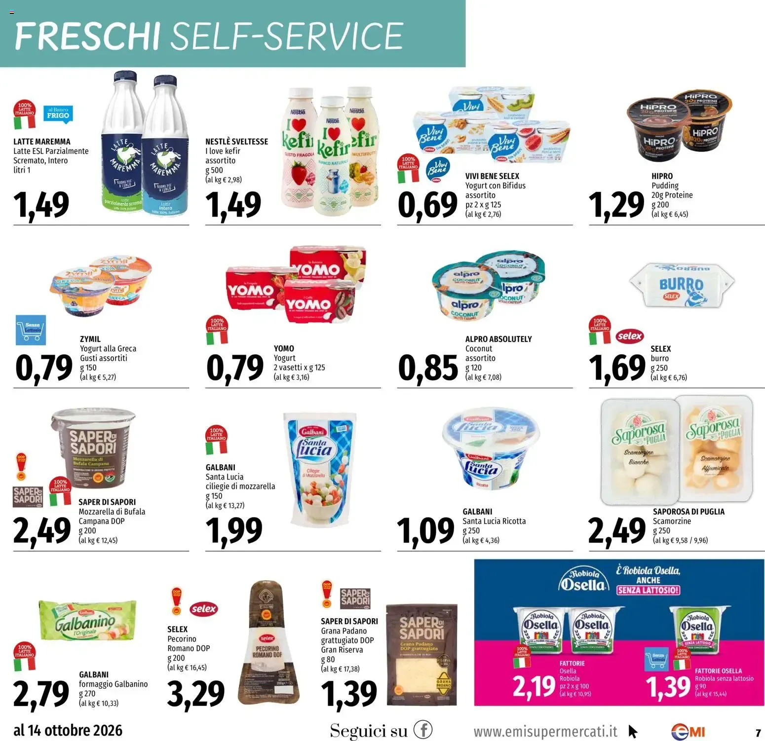 EMI volantino dal 01/10/2026 - online Offerte da 1 ottobre a 14 ottobre di 2026 - Pagina del volantino 7