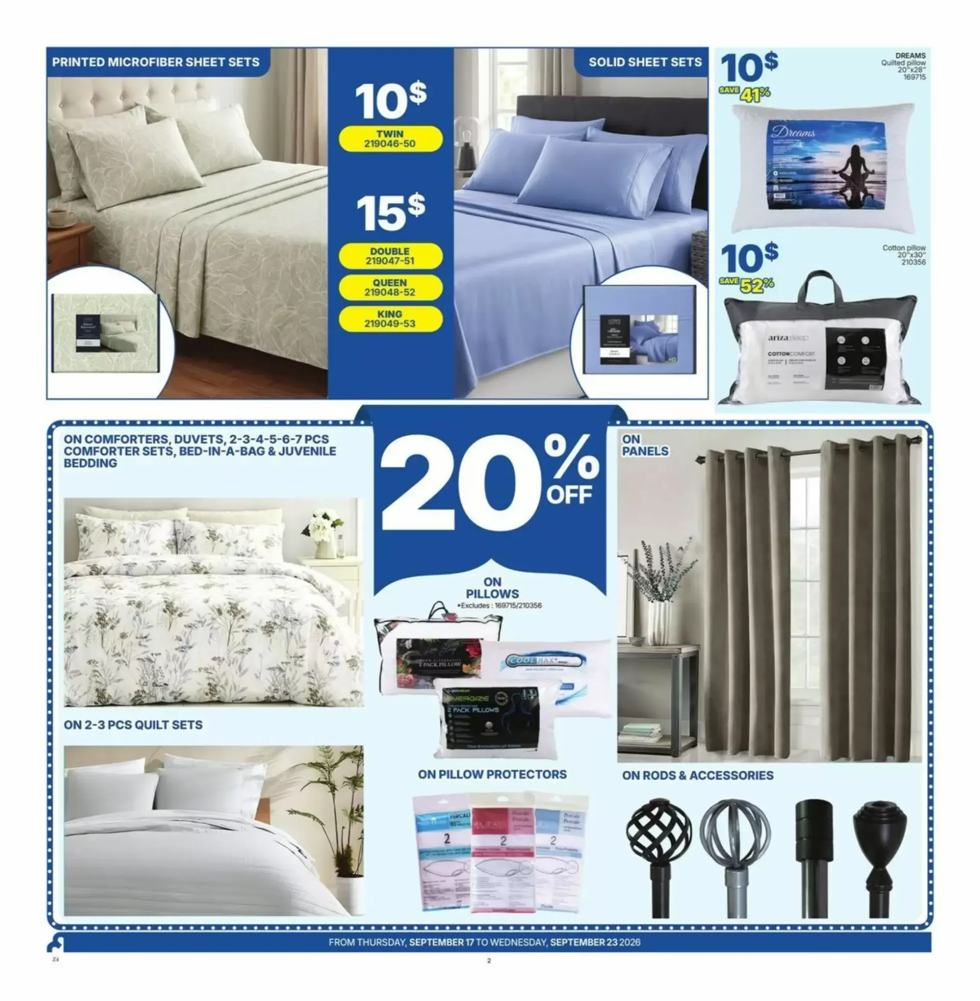 Rossy from September 17 to September 23 2026 - flyer page 2