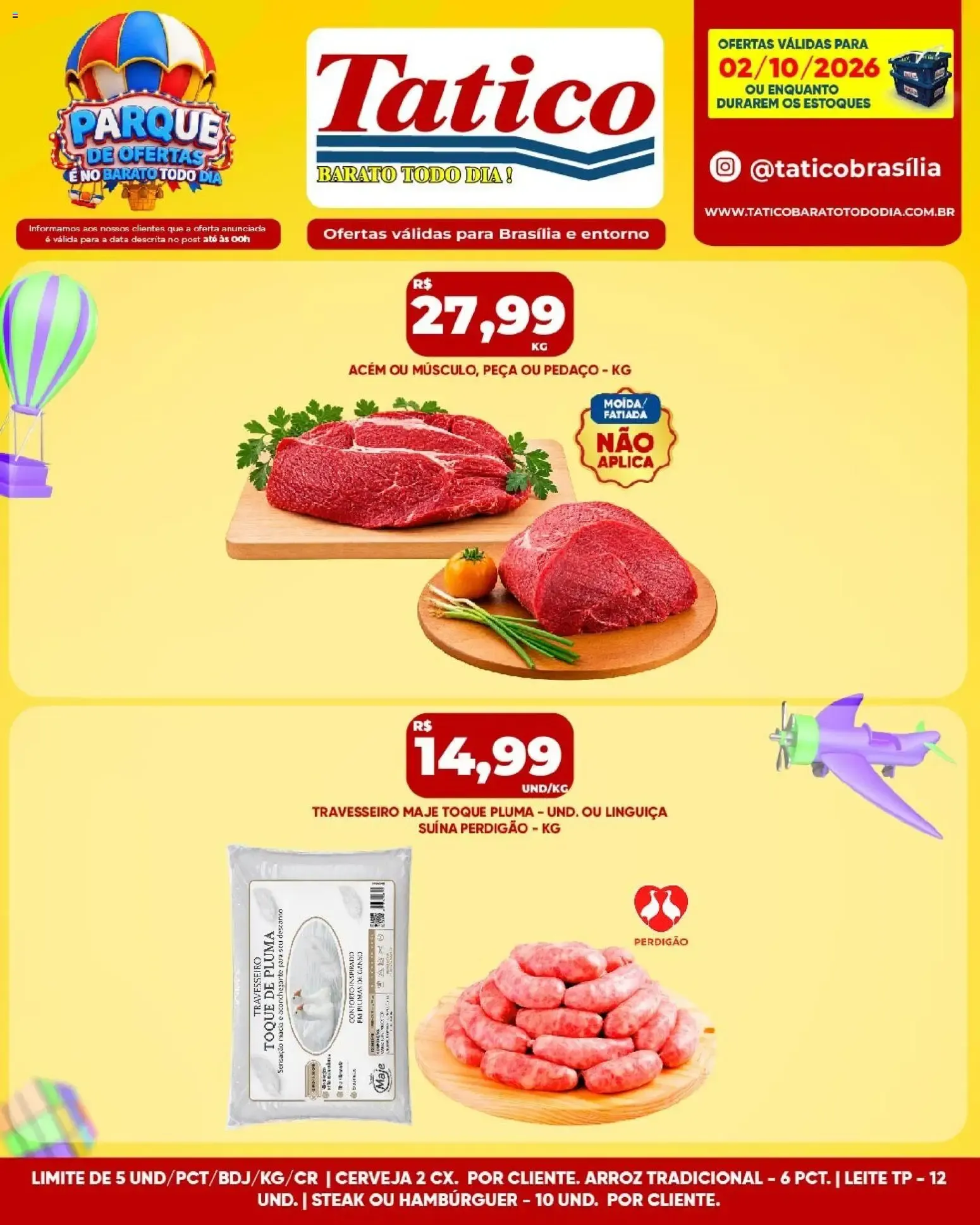 Encarte de Tatico ofertas do Dia de 02/10/2026 | Promoções Online 2 de outubro até 2 de outubro 2026 - Pagina 12