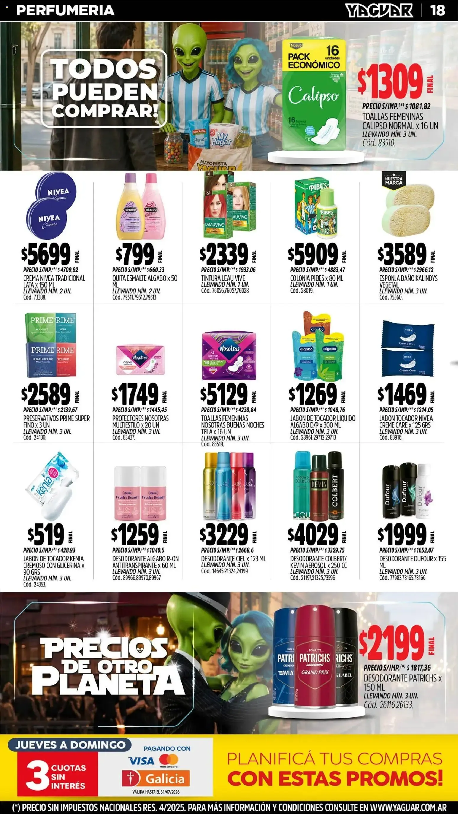 Ofertas de Yaguar catálogo del 06/07/2026 - 12/07/2026 6 de julio al 12 de julio 2026 - Página 19 del catálogo