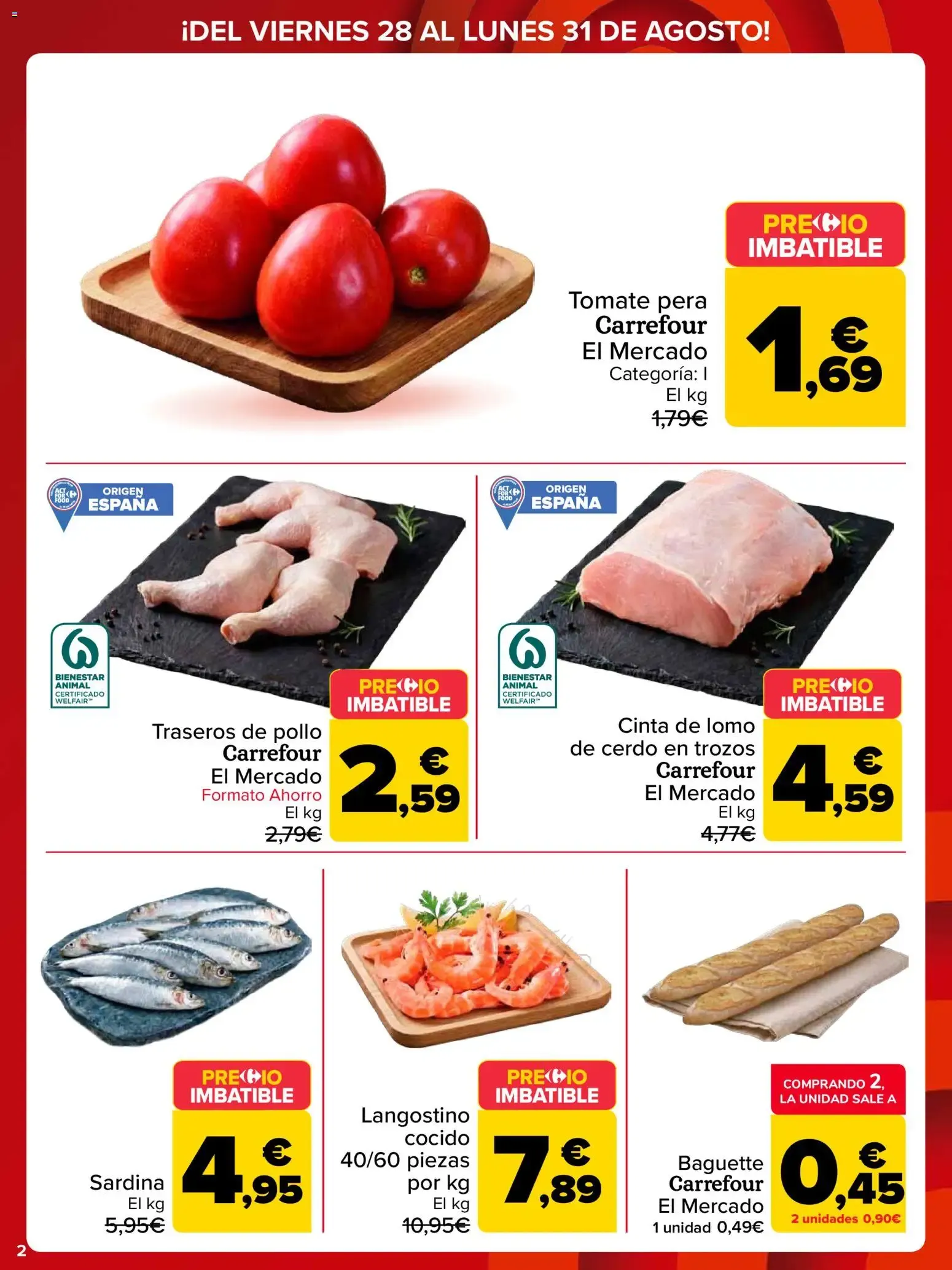 Catálogo de Carrefour Precio Imbatible del 28/08/2026 | Catálogo 28 de agosto al 31 de agosto 2026 - Página 2