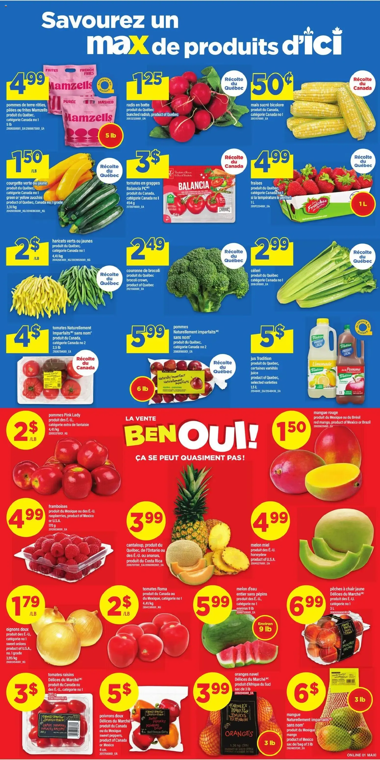Maxi weekly flyer / circulaire from Jul 23, 2026 > weekly specials & deals from July 23 to July 29 2026 - flyer page 4