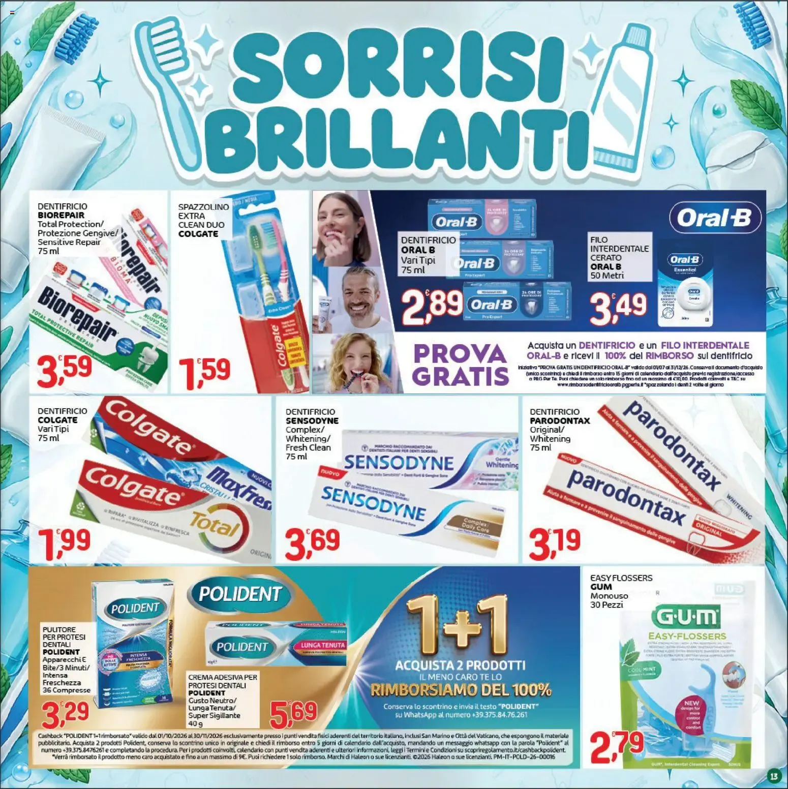 CRAI Sottocosto in Festa - Grande Anniversario da 29 ottobre a 7 novembre di 2026 - Pagina del volantino 13