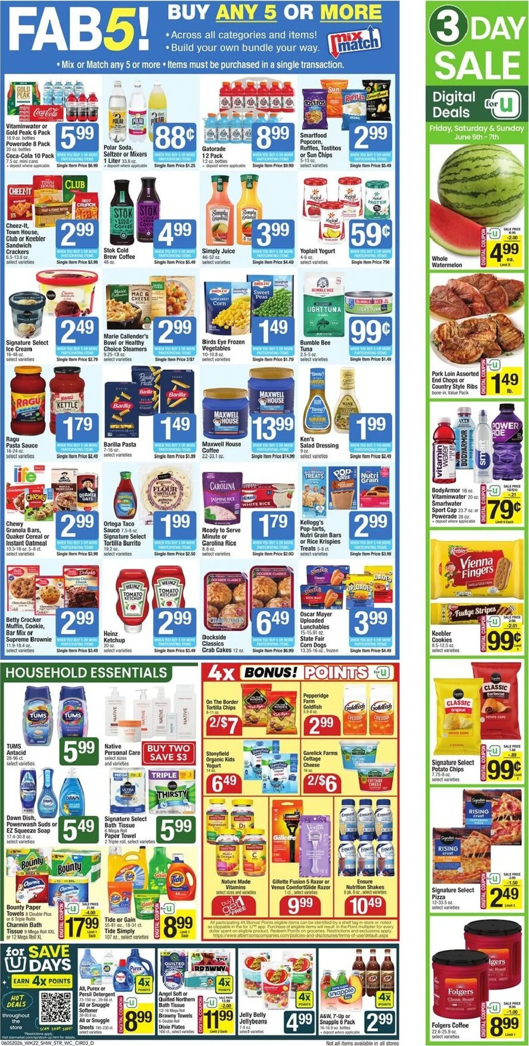Weekly ad Current Star Market leaflet valid from Friday 06/05/2026 to Thursday 06/11/2026 from June 5 to June 11 2026 - Page 3