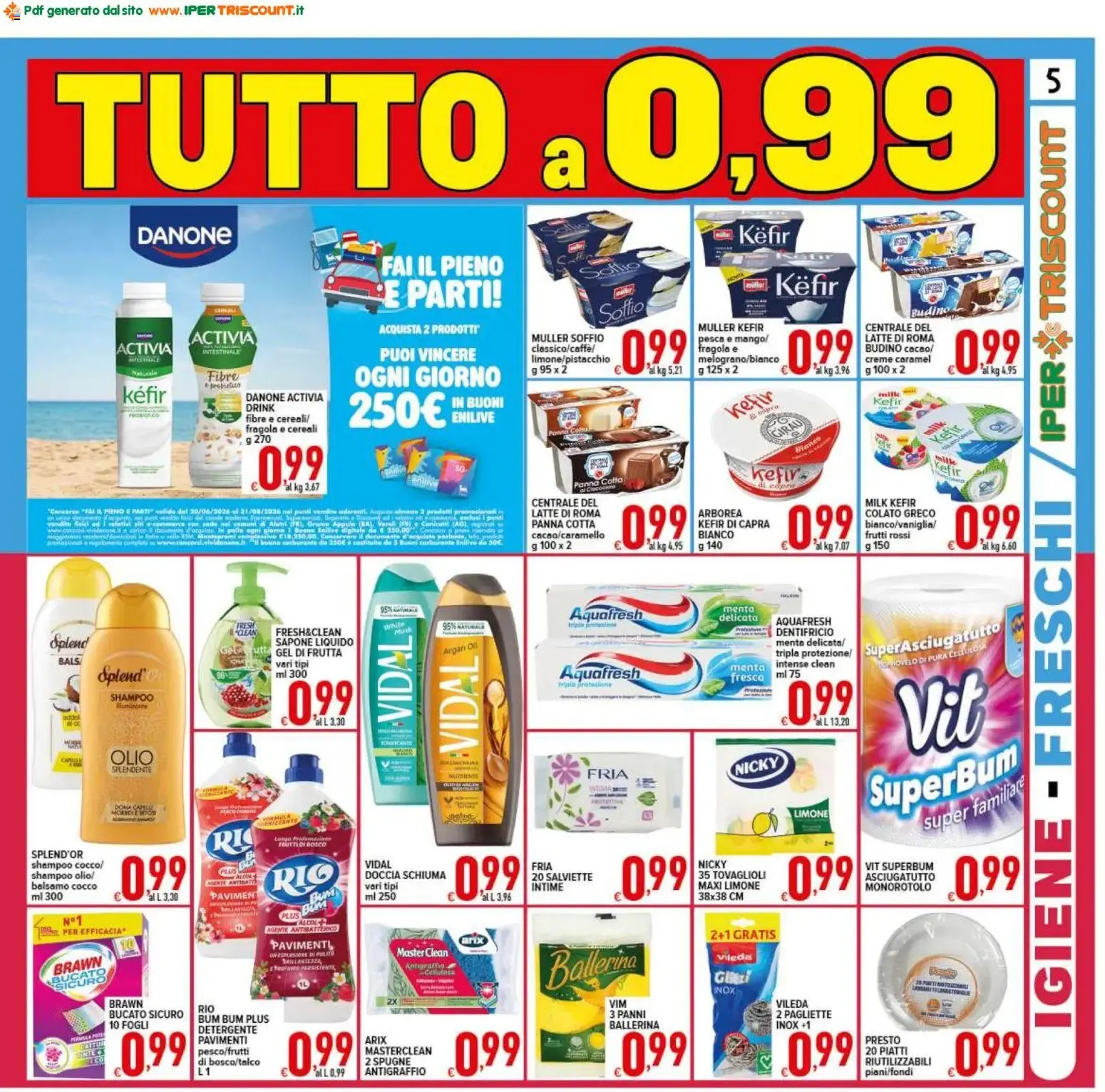 Ipertriscount volantino dal 31/07/2026 - online Offerte da 31 luglio a 11 agosto di 2026 - Pagina del volantino 5