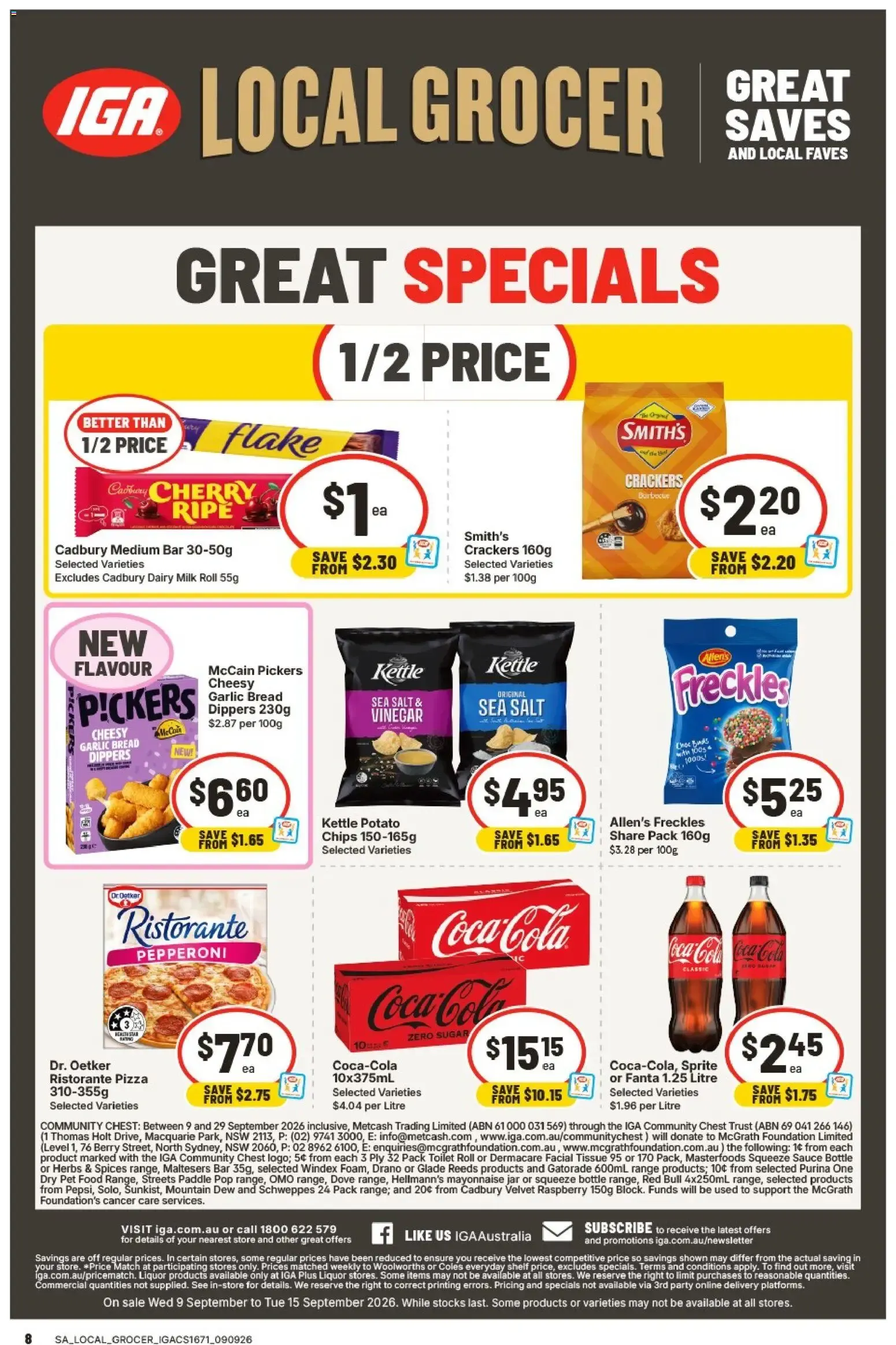 IGA Local Grocer: Great Saves and Local Faves - Catalogue valid from 9 September to 15 September 2026 - page 2
