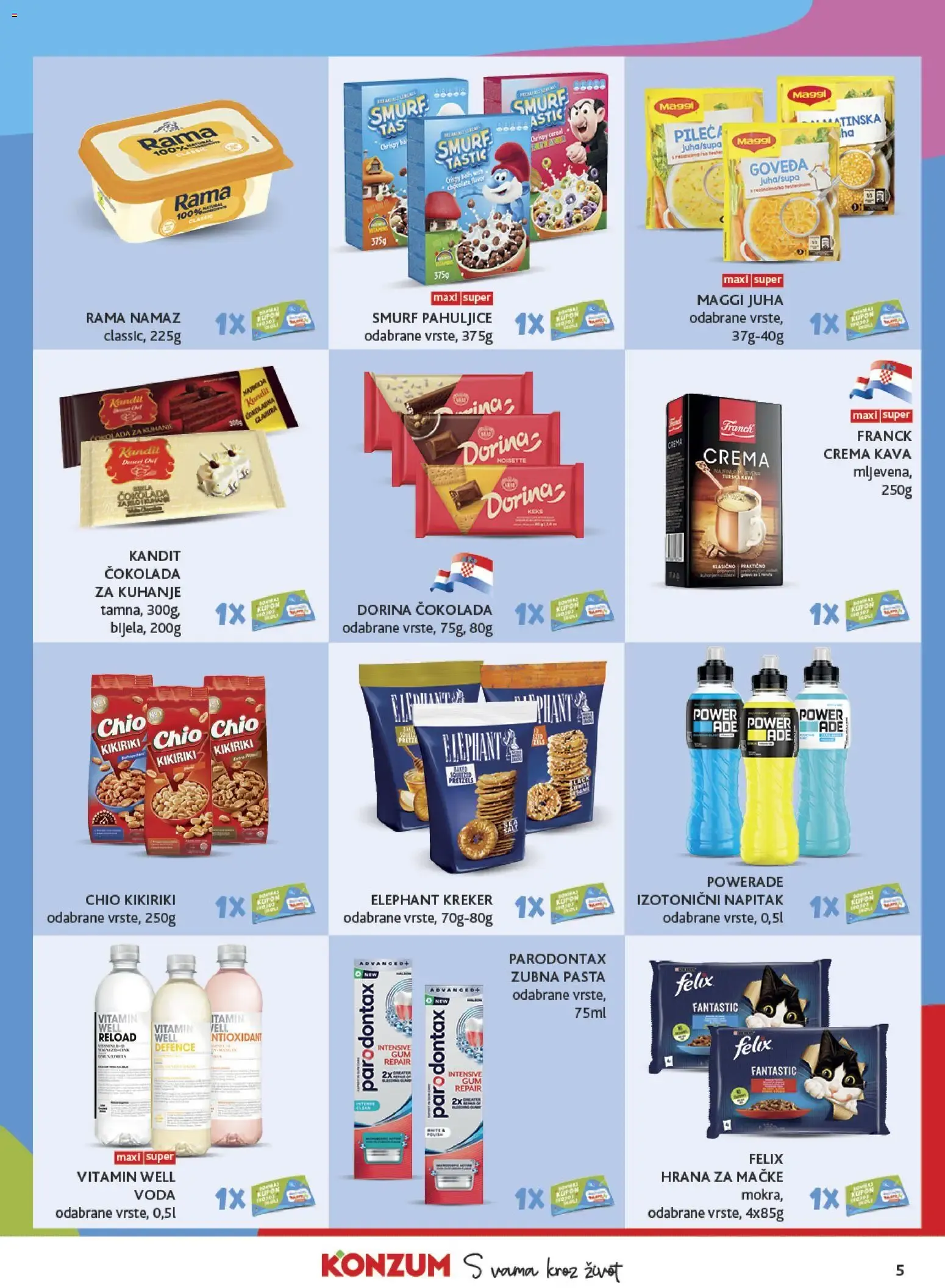 Katalog Konzum Katalog novi od 14.10.2026 na listanje > letak digitalni od 14. listopada do 20. listopada 2026. - Pregled Stranica 5