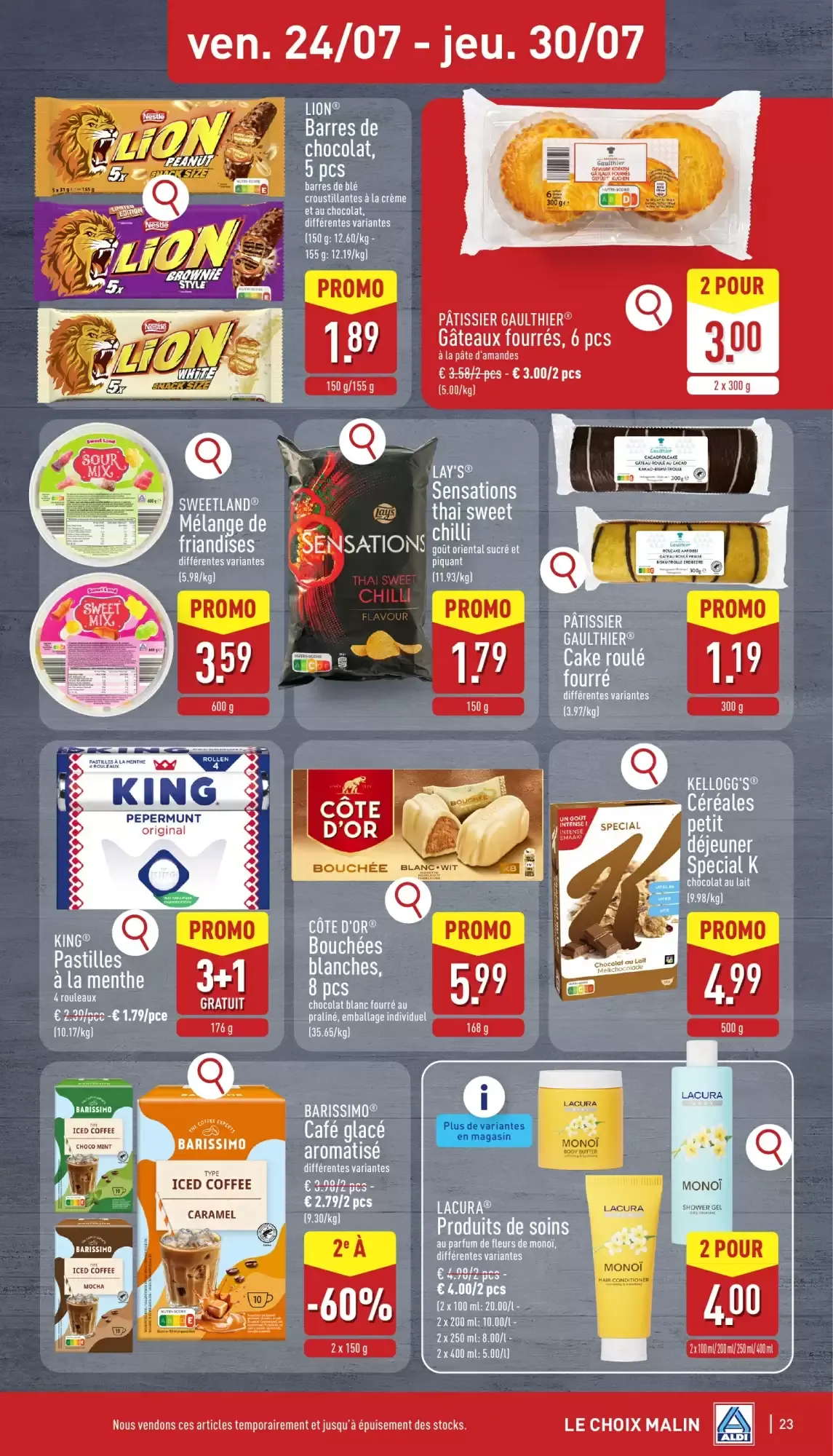ALDI Dépliant 20/07 - 25/07 van 20 juli tot 25 juli 2026 - folder pagina 23