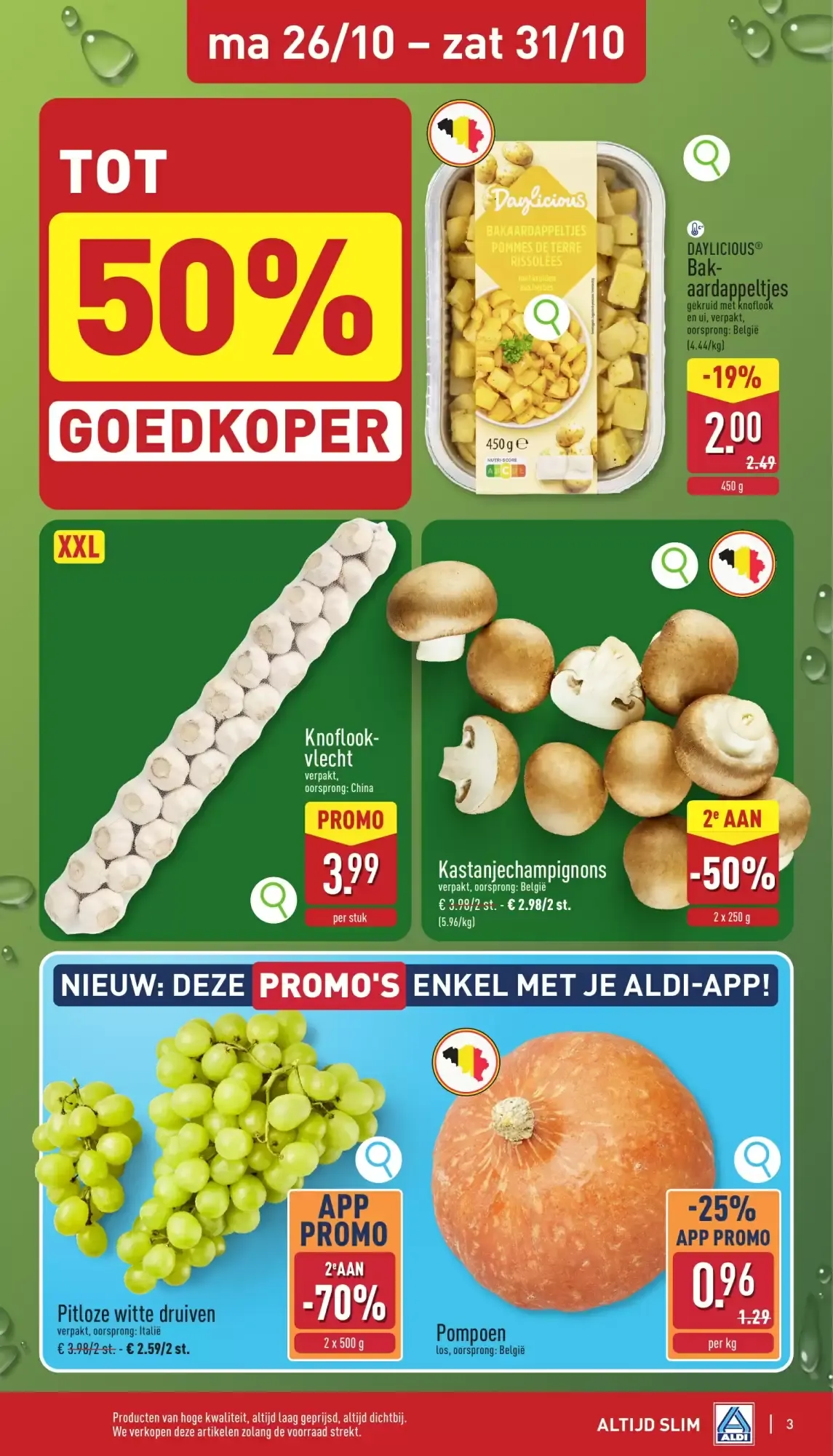ALDI Folder 26/10 - 31/10 van 26 oktober tot 31 oktober 2026 - folder pagina 3