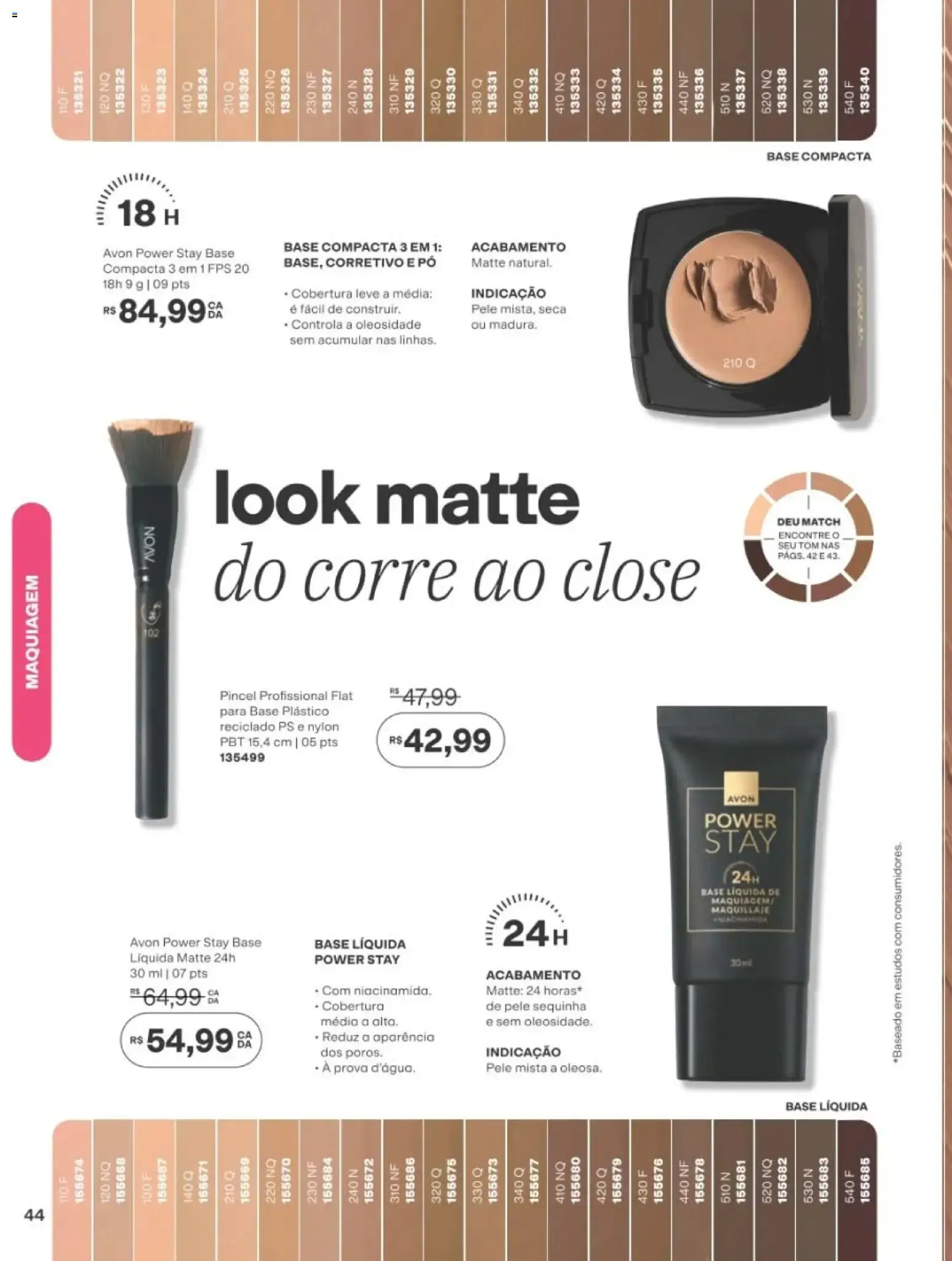 Encarte de Revista Avon folheto - Campanha 14 de 01/09/2026 | Promoção Online 1 de setembro até 20 de setembro 2026 - Pagina 44