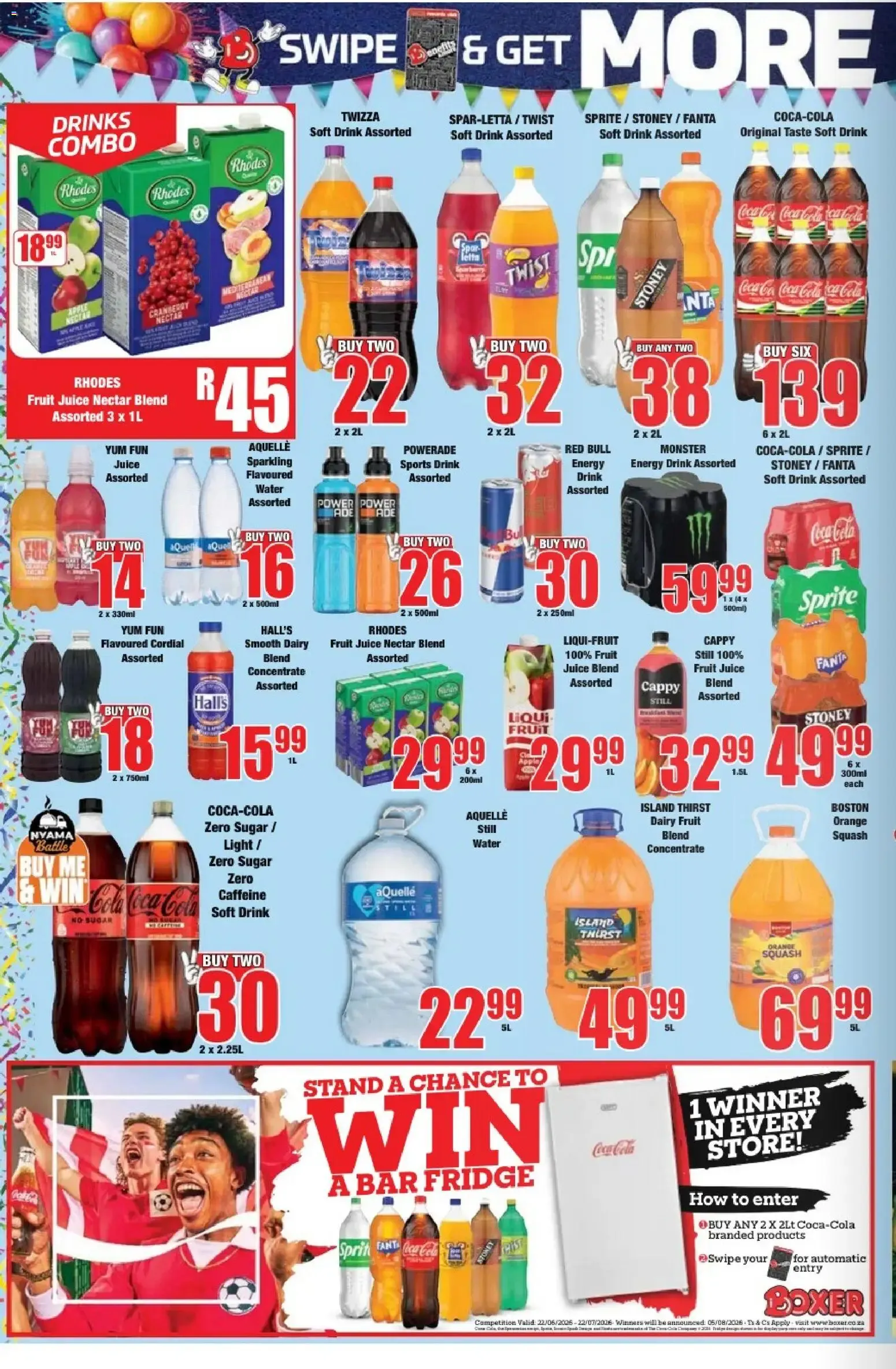 Boxer: Swipe & Get More This Birthday Specials from 22 June to 8 July 2026 - Catalogue Page 6