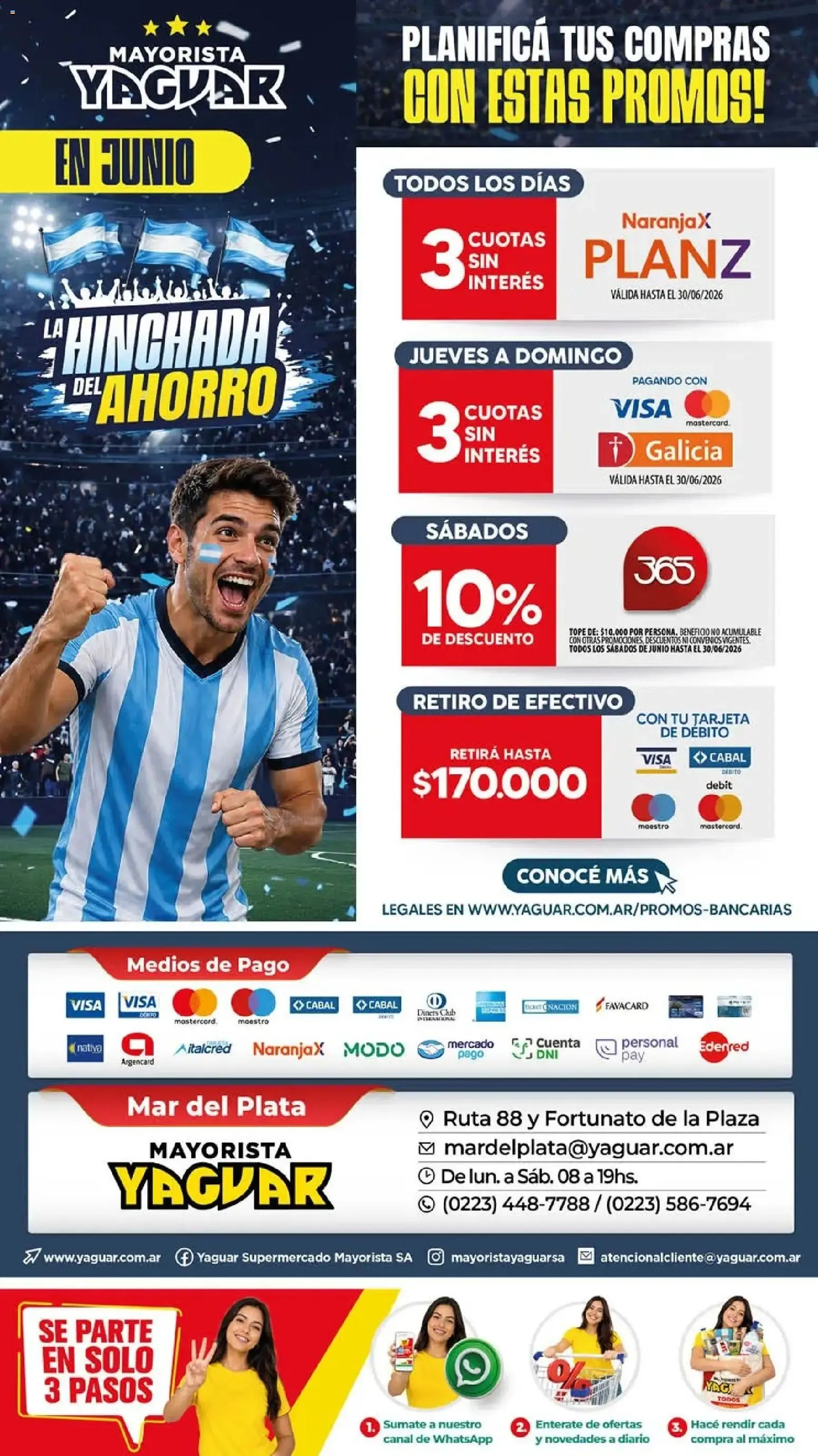 Ofertas de Mayorista Yaguar - La Hinchada del Ahorro 15 de junio al 20 de junio 2026 - Página 19 del catálogo
