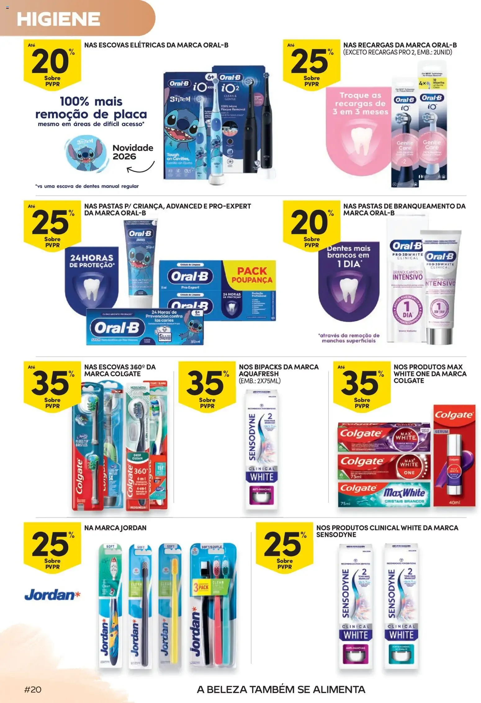 Folheto Continente Beleza Receita perfeita para um cuidado total » de 18/08/2026 - 30/08/2026 de 18 de agosto até 30 de agosto 2026 - Pagina 20