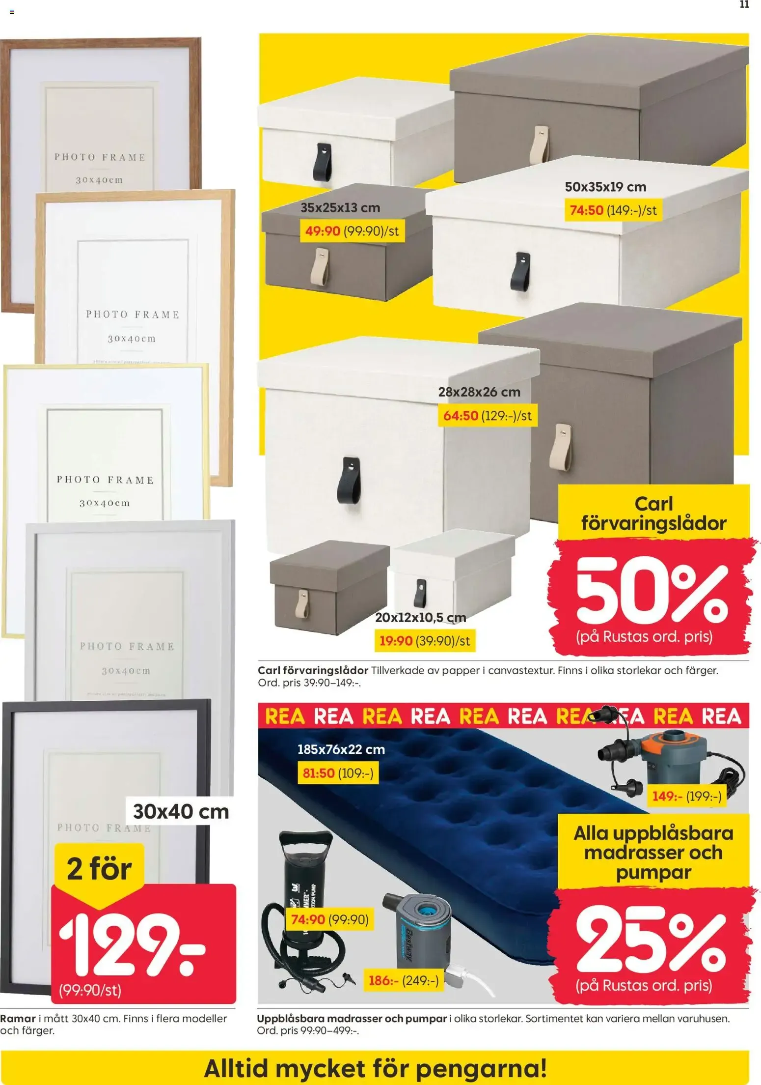 Rusta erbjudanden från 27/07/2026 - 02/08/2026 > Reklamblad nuvarande rabatter från 27 juli till 2 augusti 2026 - Reklamblad sidor 11