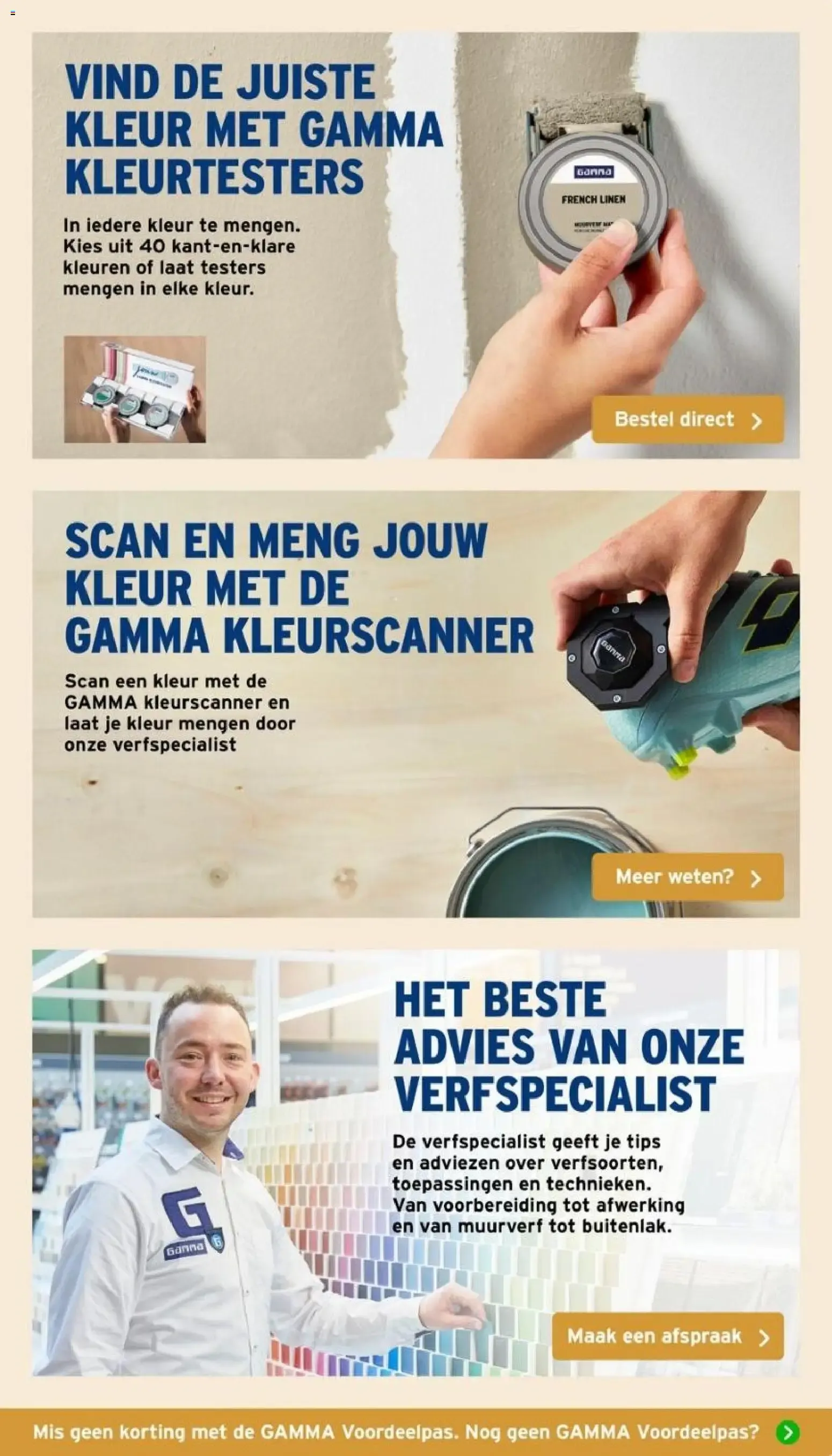 GAMMA: 6 WEKEN LANG DE BESTE VERFDEALS van 13 juli tot 23 augustus 2026 - Folder pagina 19