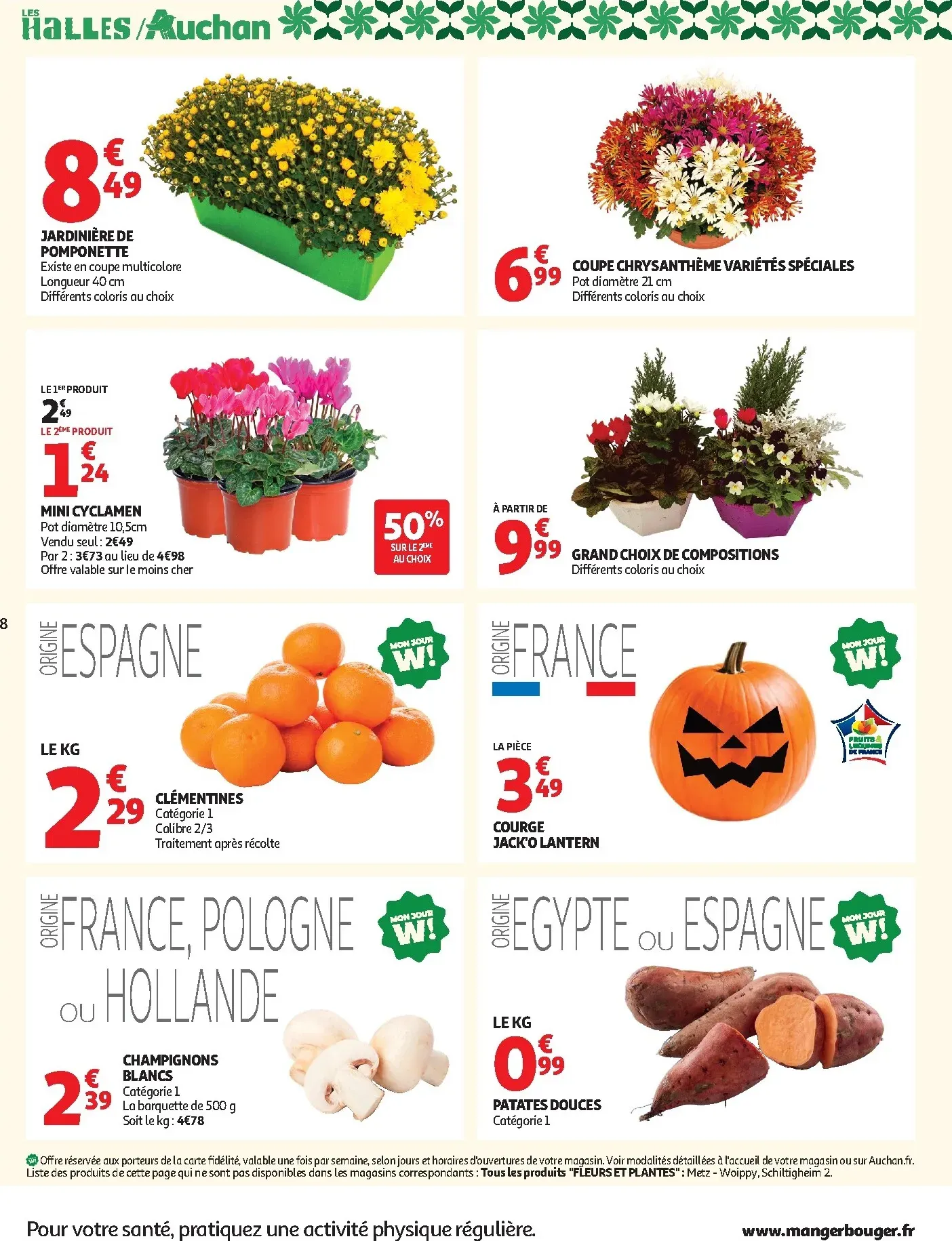 Current Auchan Supermarché leaflet valid from du mardi 20/10/2026 to du samedi 24/10/2026 du 20 octobre au 24 octobre 2026 - Catalogue page 8