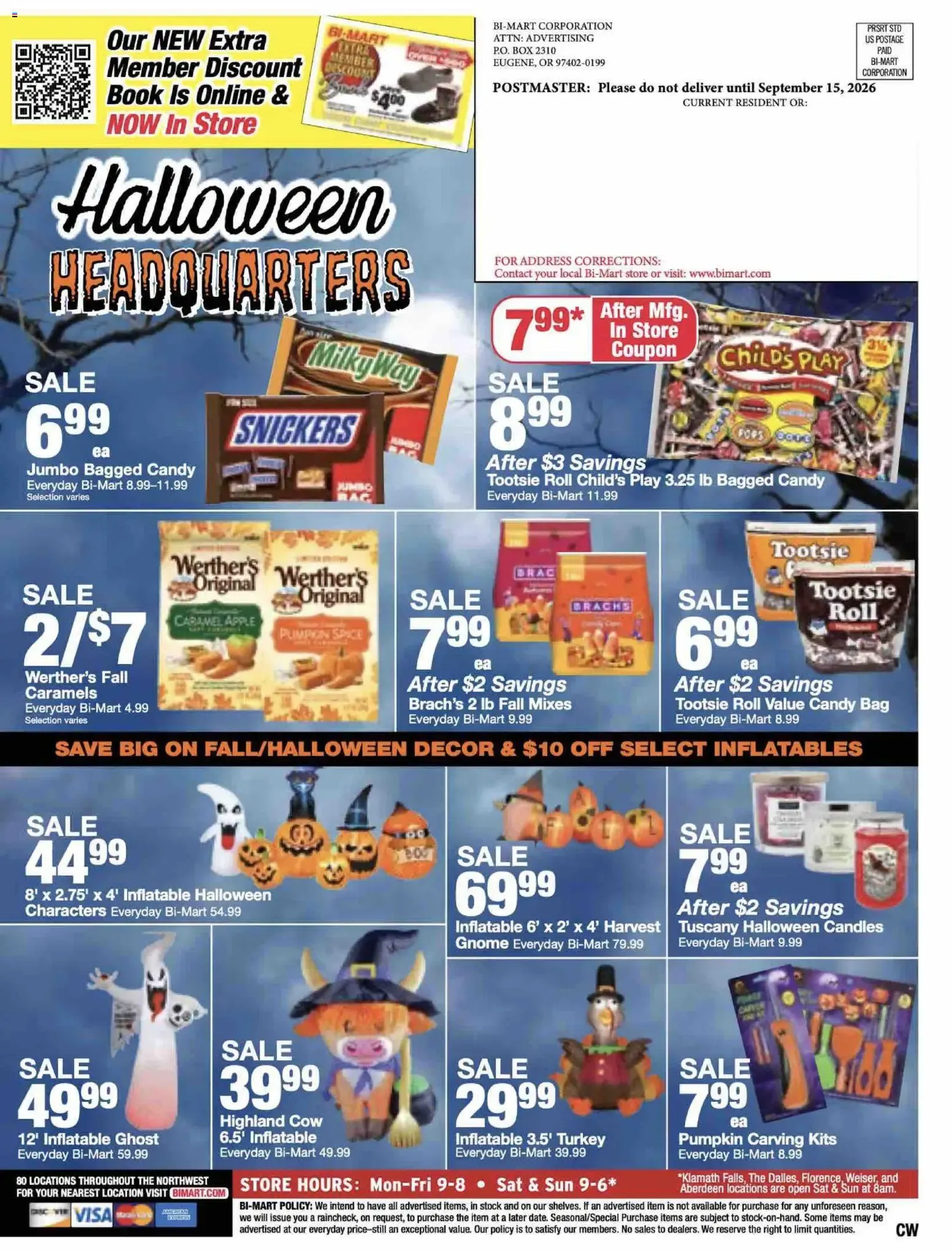 Weekly ad Bi-Mart Weekly Ad from 09/15/2026 - Flyer from September 15 to September 28 2026 - Page 12