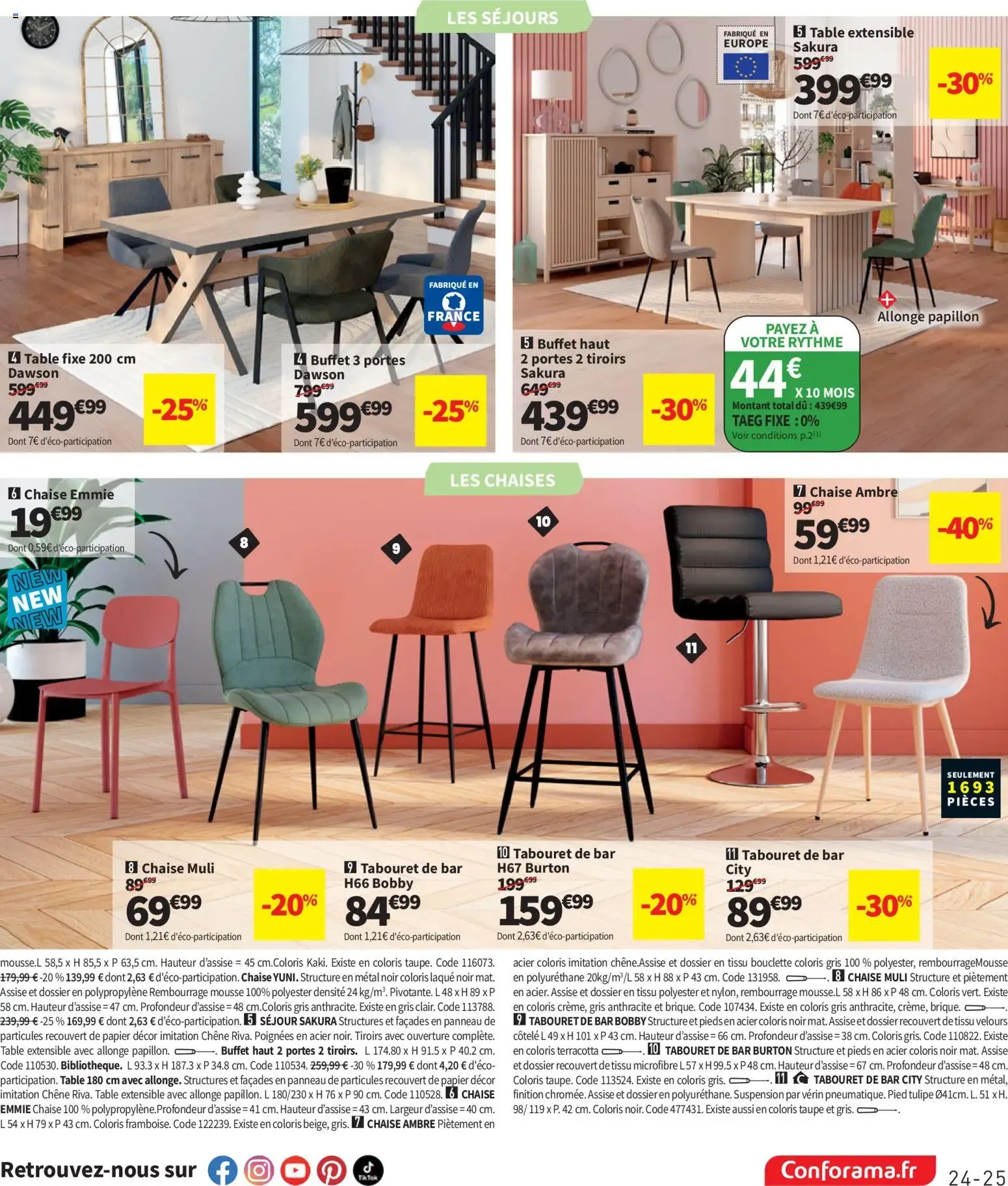Conforama - Dormez Confo: La Grande Literie du 7 juillet au 3 août 2026 - Catalogue page 25