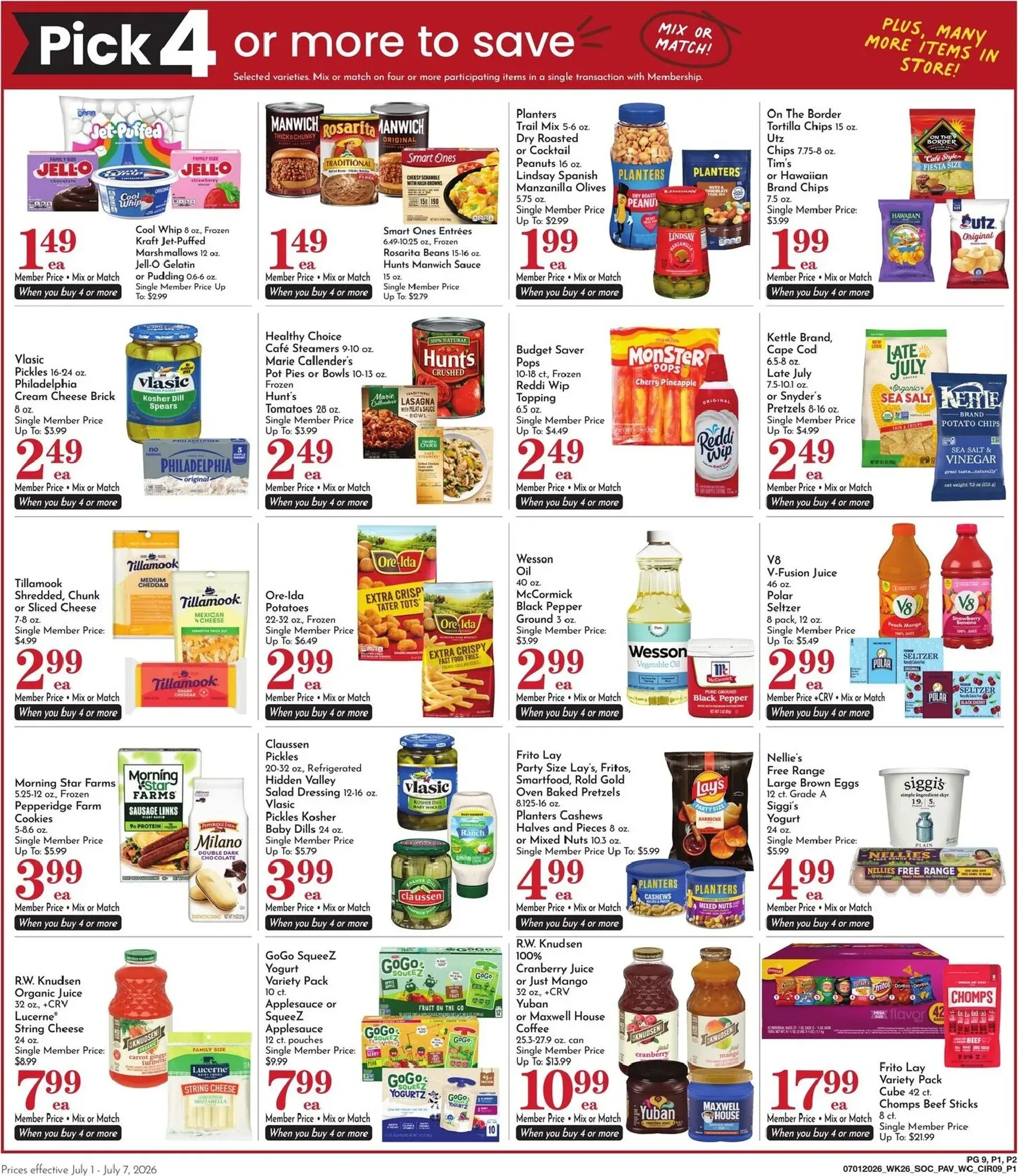 Weekly ad Current Pavilions leaflet valid from Wednesday 07/01/2026 to Tuesday 07/07/2026 from July 1 to July 7 2026 - Page 8