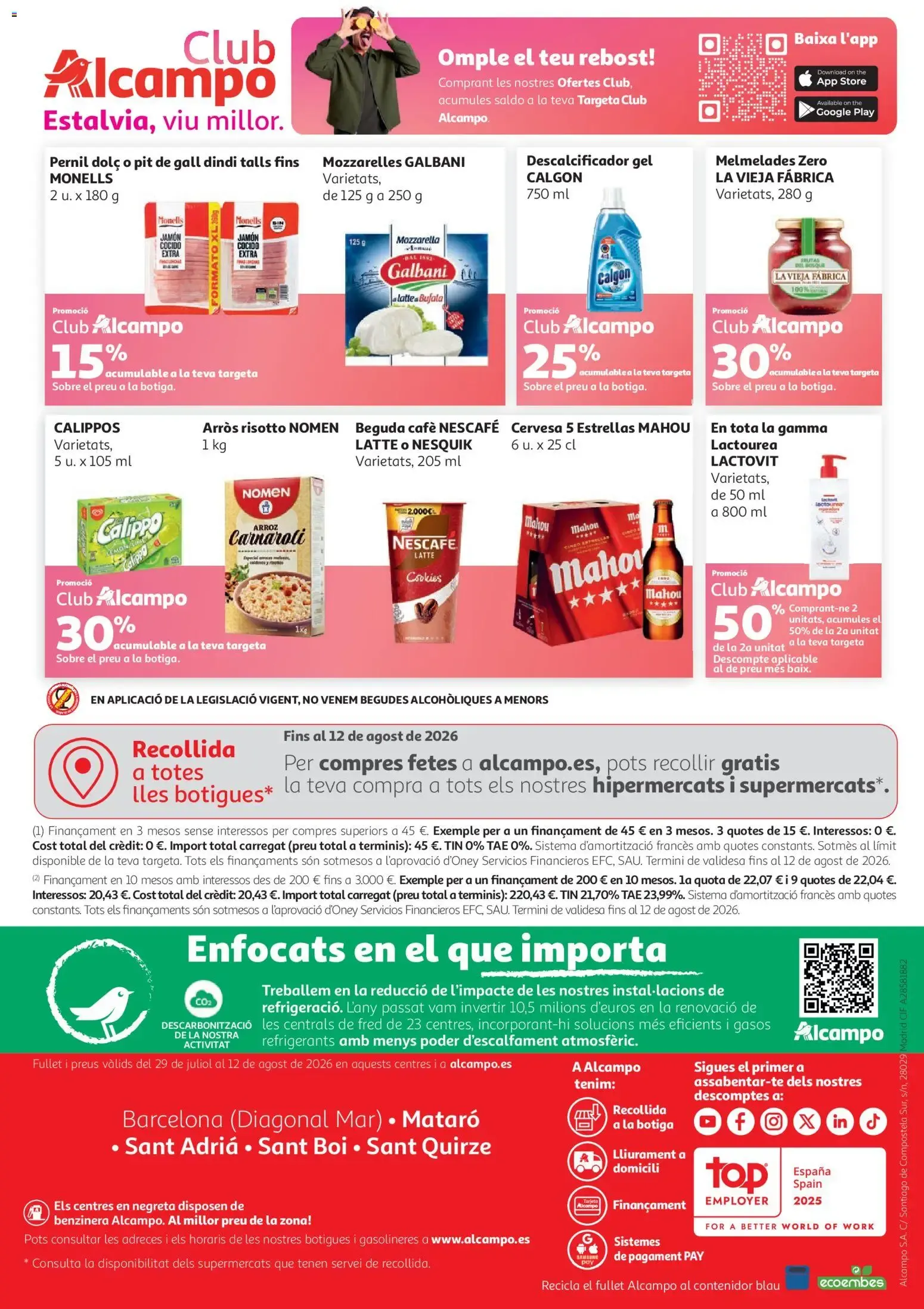 Catálogo de A L'ESTIU, MENJA FÀCIL EN UN OBRIR I TANCAR DE NEVERA 29 de julio al 12 de agosto 2026 - Página 24