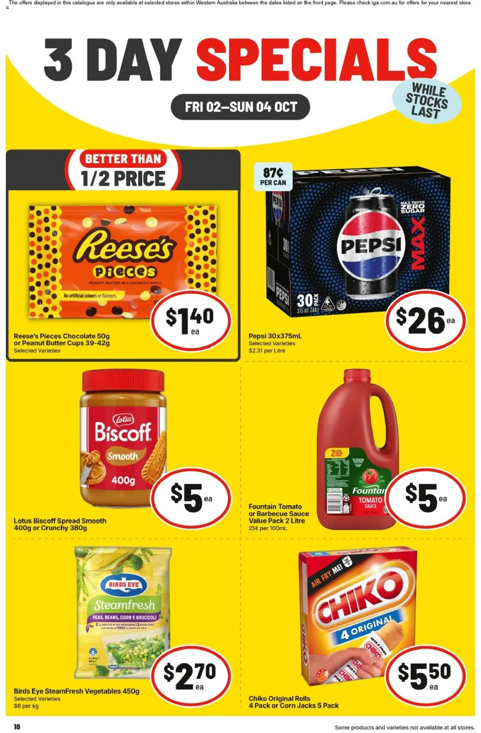 3 DAY SPECIALS - Catalogue valid from 2 October to 4 October 2026 - page 2