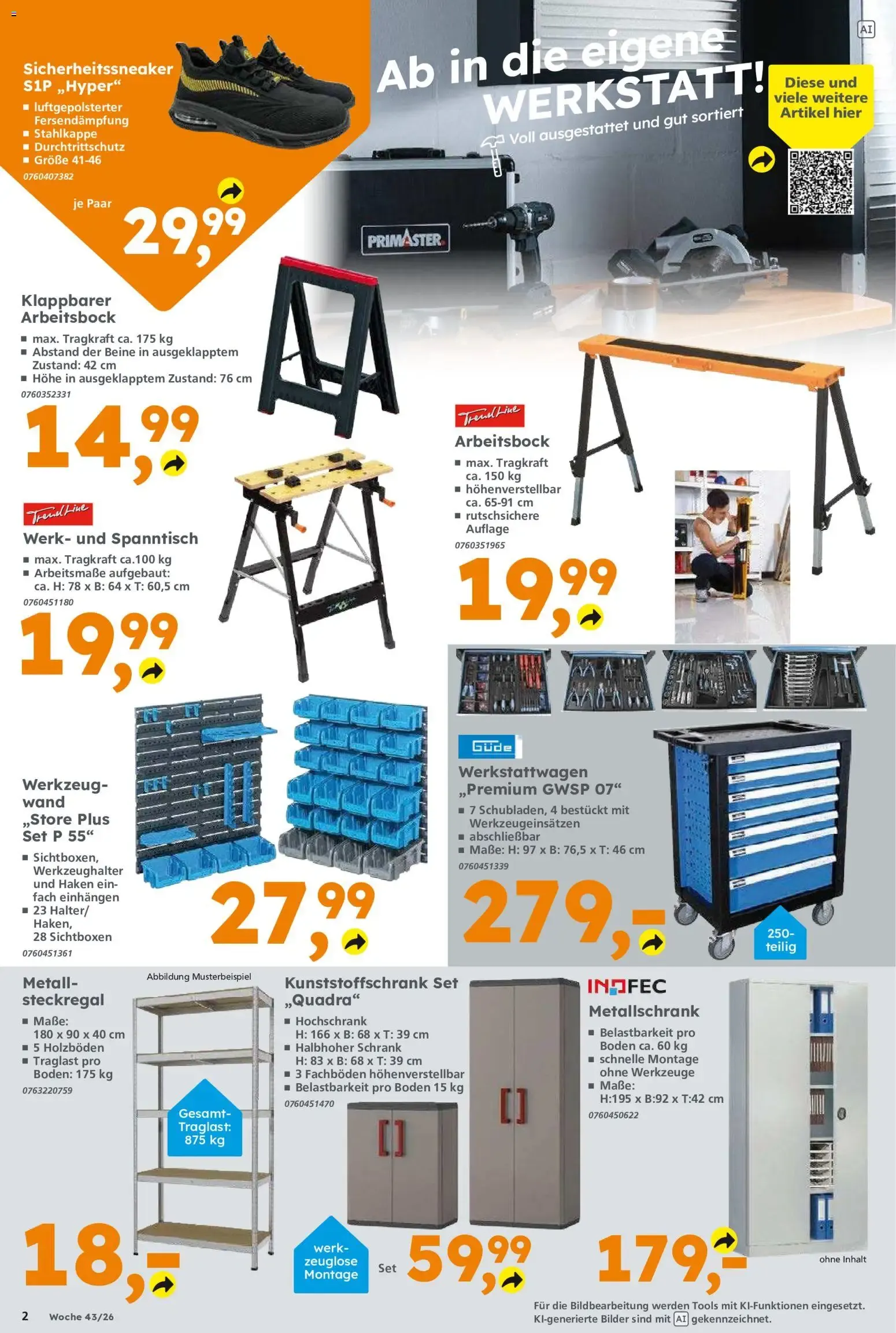 Globus Baumarkt Prospekt (ab 19.10.2026) zum Blättern von 19. Oktober bis 24. Oktober 2026 - Prospekt seite 2