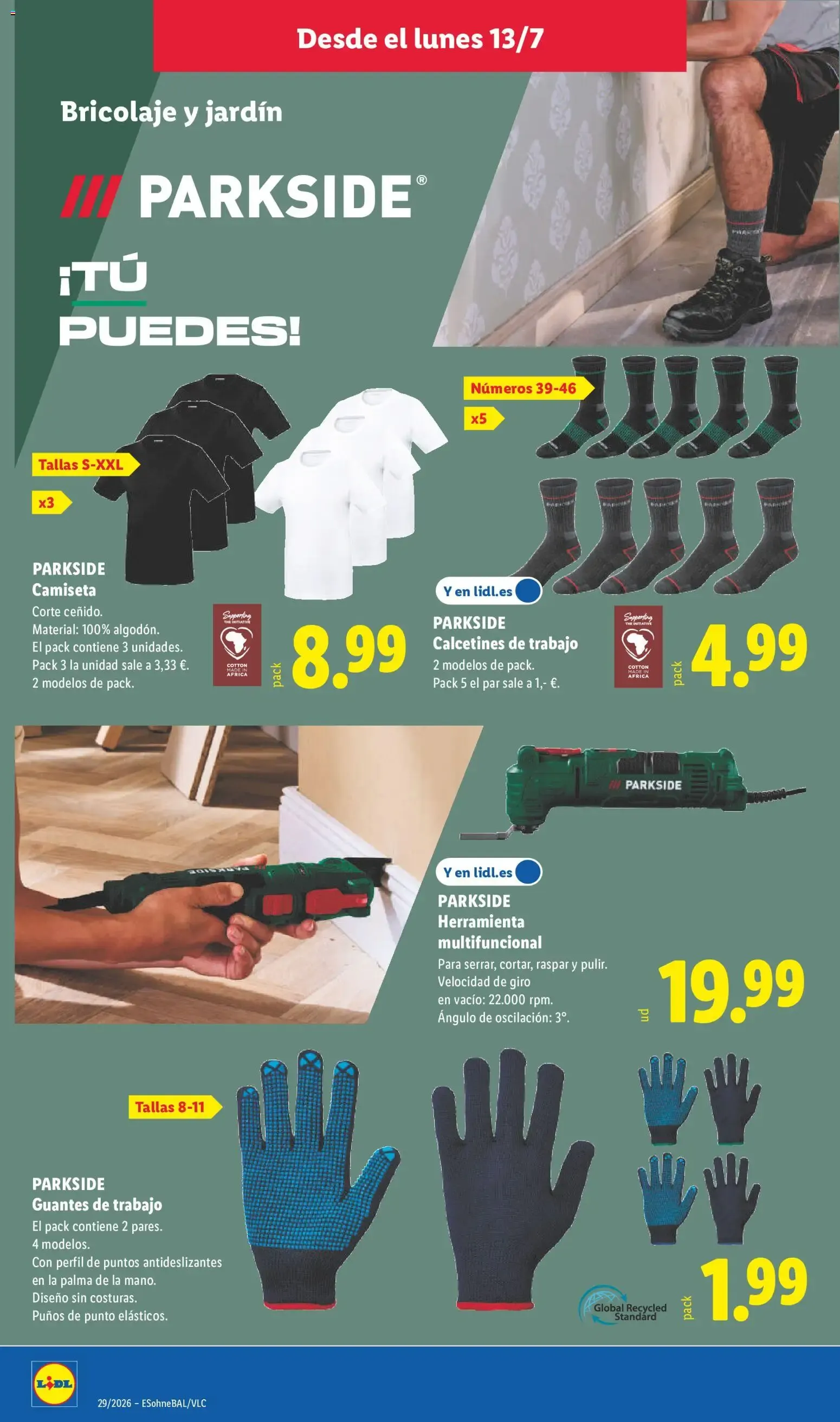Catálogo de Lidl folleto de bazar del 13/07/2026 | Ofertas 13 de julio al 19 de julio 2026 - Página 14