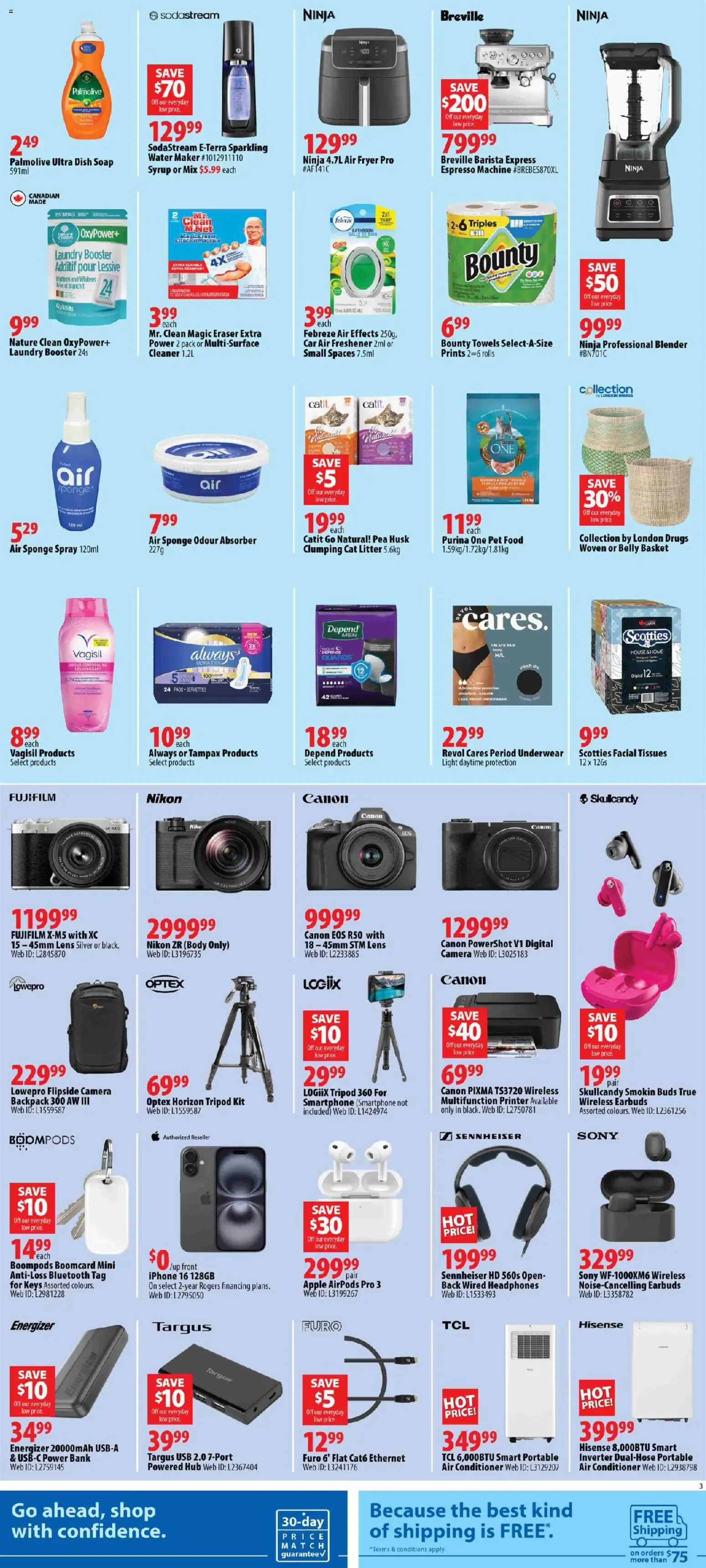 London Drugs weekly flyer / circulaire from Jul 30, 2026 > weekly specials & deals from July 30 to August 5 2026 - flyer page 3