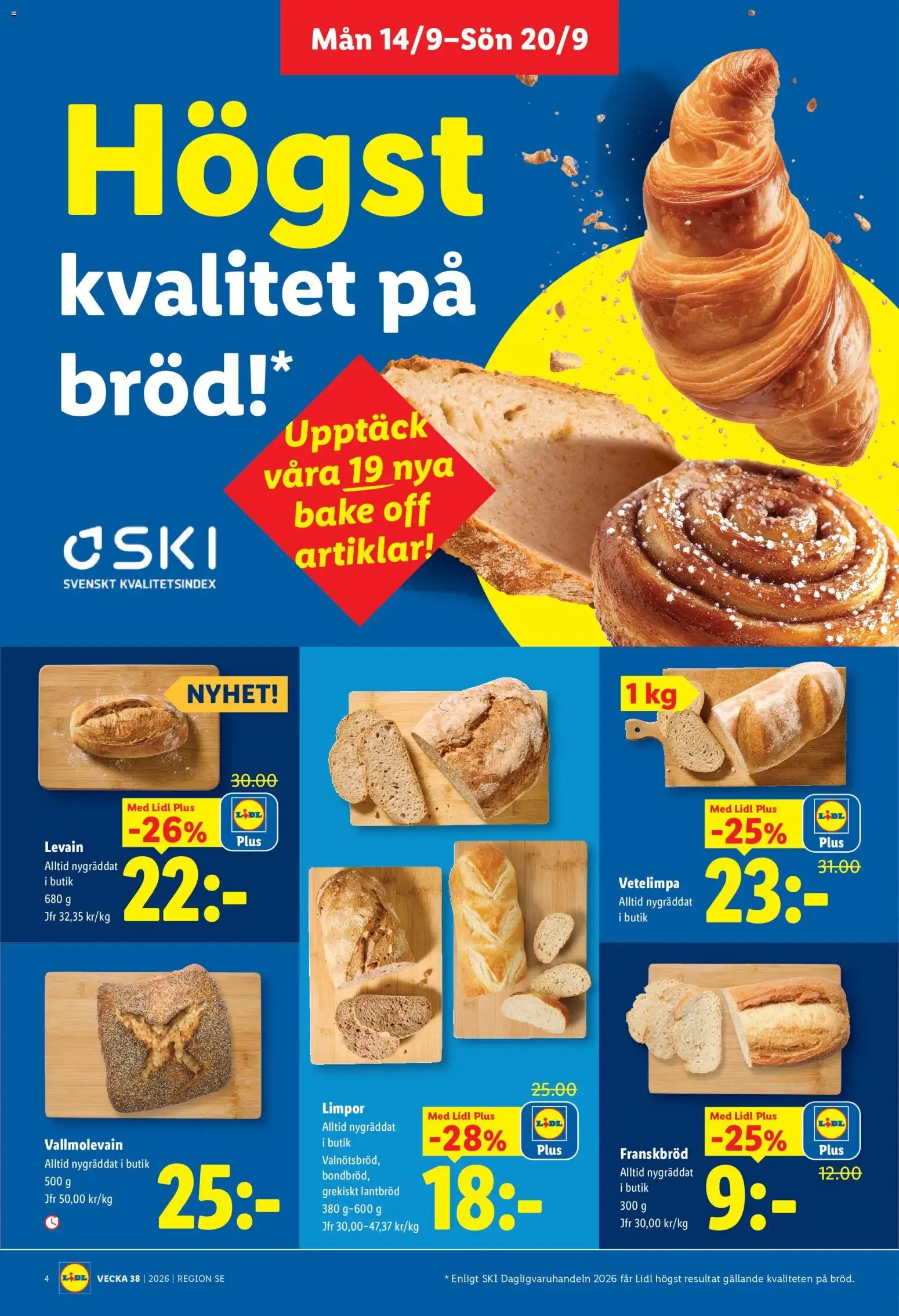 Lidl erbjudanden från 14/09/2026 - 20/09/2026 > Reklamblad nuvarande rabatter från 14 september till 20 september 2026 - Reklamblad sidor 4