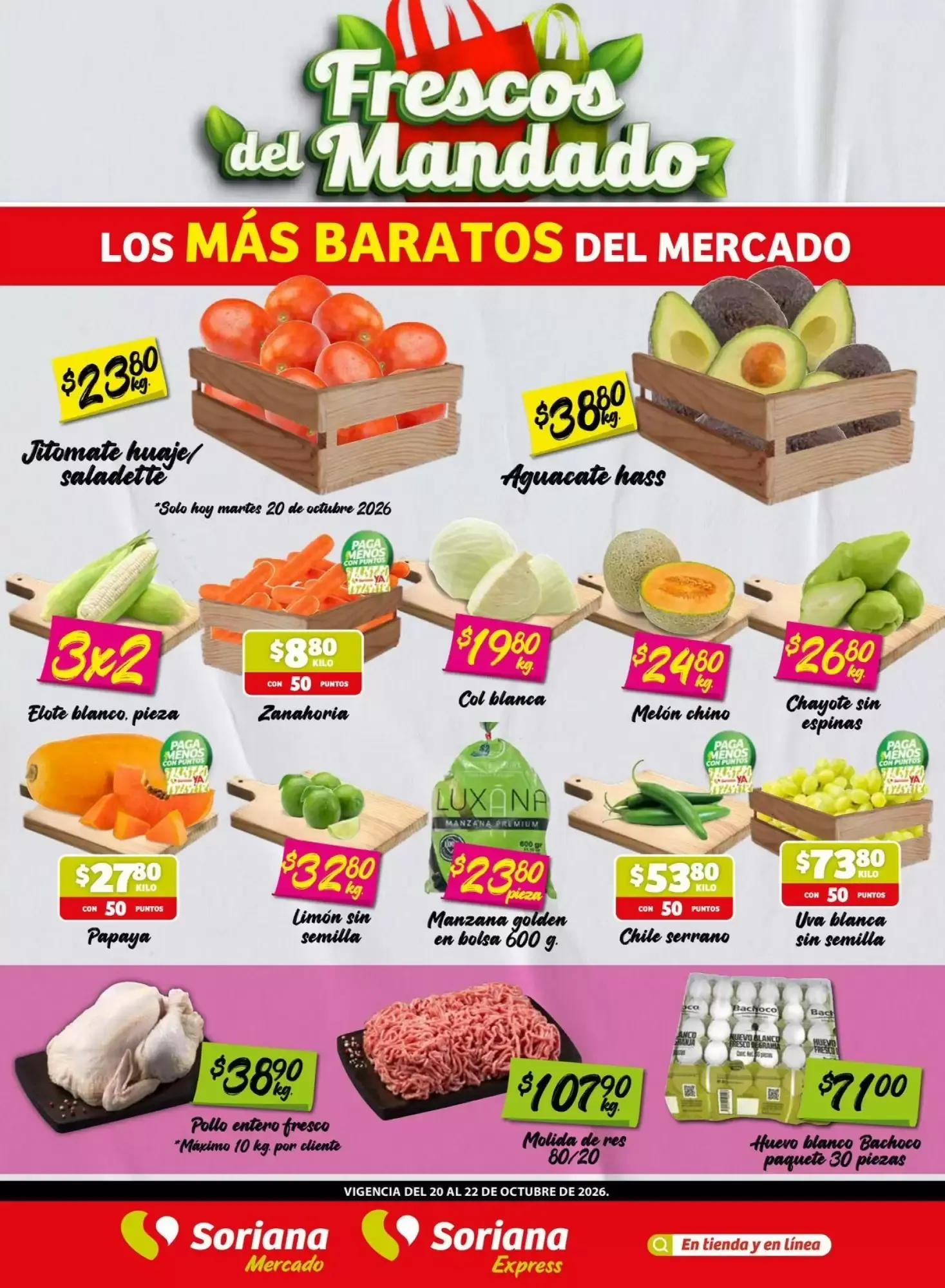 Soriana Mercado: Frescos del Mandado