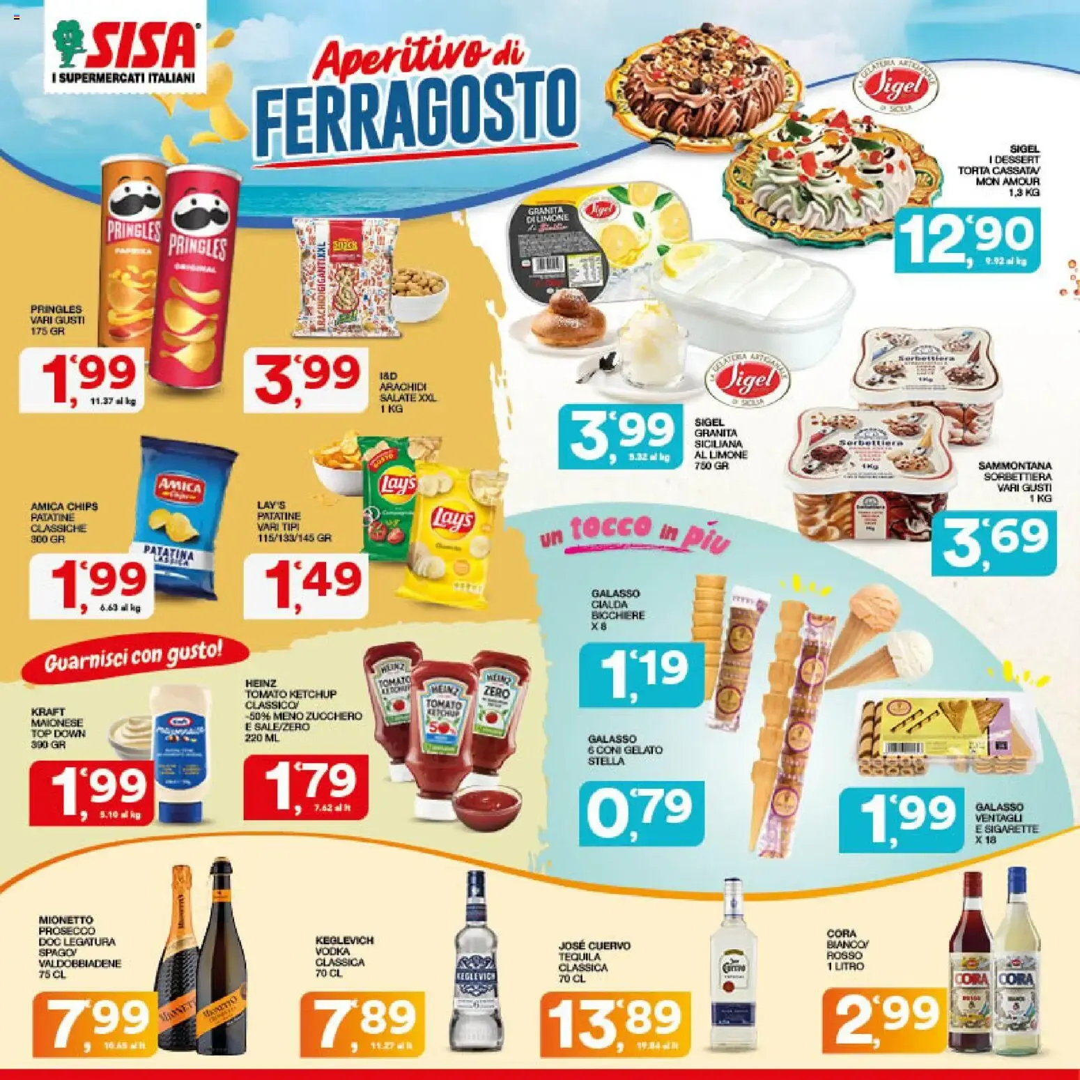 SISA I Supermercati Italiani - Buon Ferragosto da 13 agosto a 26 agosto di 2026 - Pagina del volantino 14