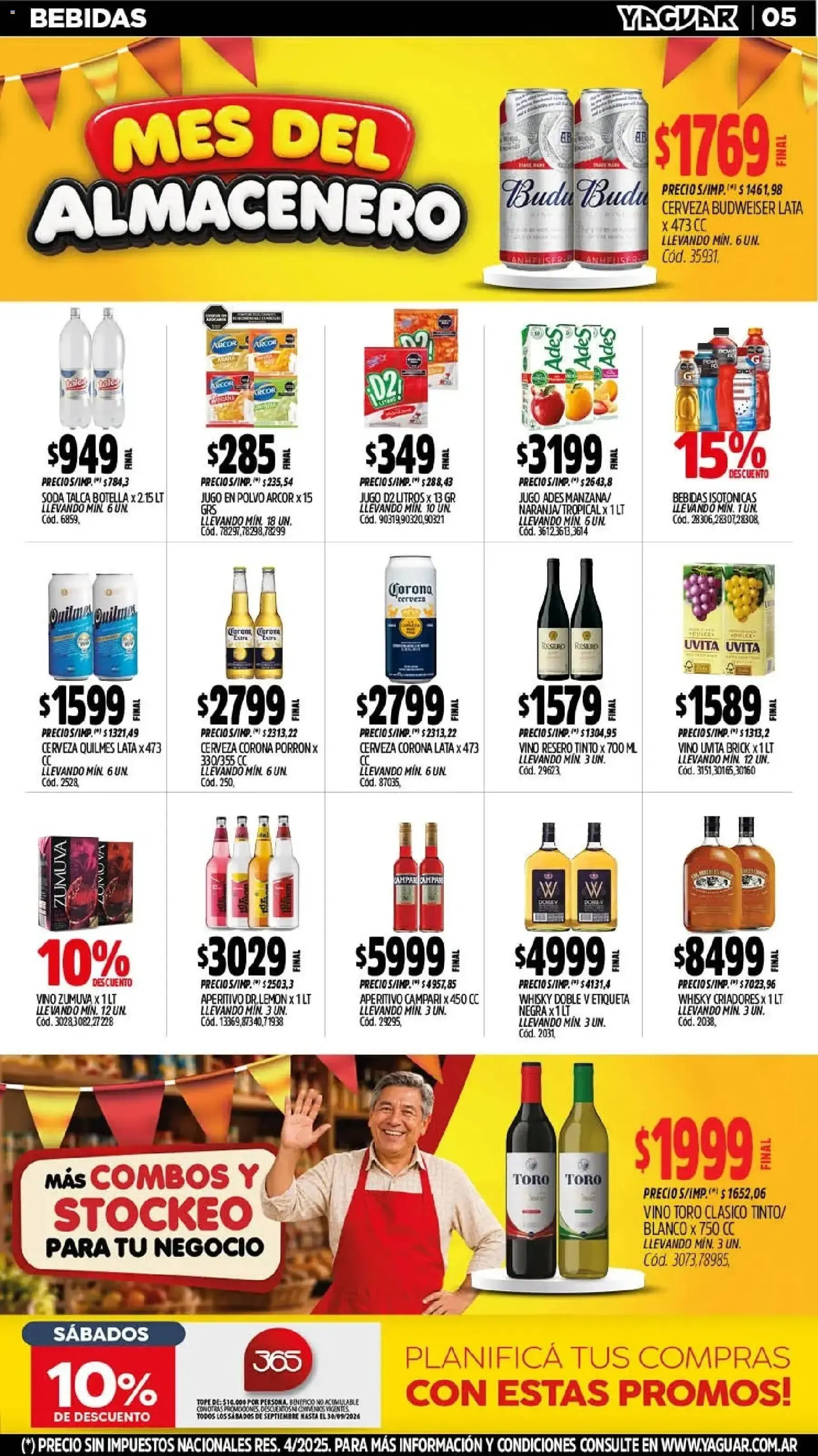 Ofertas de Yaguar - Oferta Semanal San Juan del 21/09/2026 - 26/09/2026 21 de septiembre al 26 de septiembre 2026 - Página 5 del catálogo