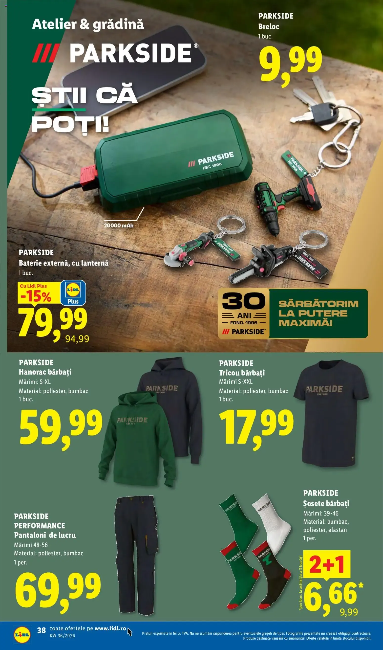 Catalog Catalog LIDL 31.08.2026 - Oferta și Revista online de la 31 august până la 6 septembrie 2026 - Revista Pagina 38