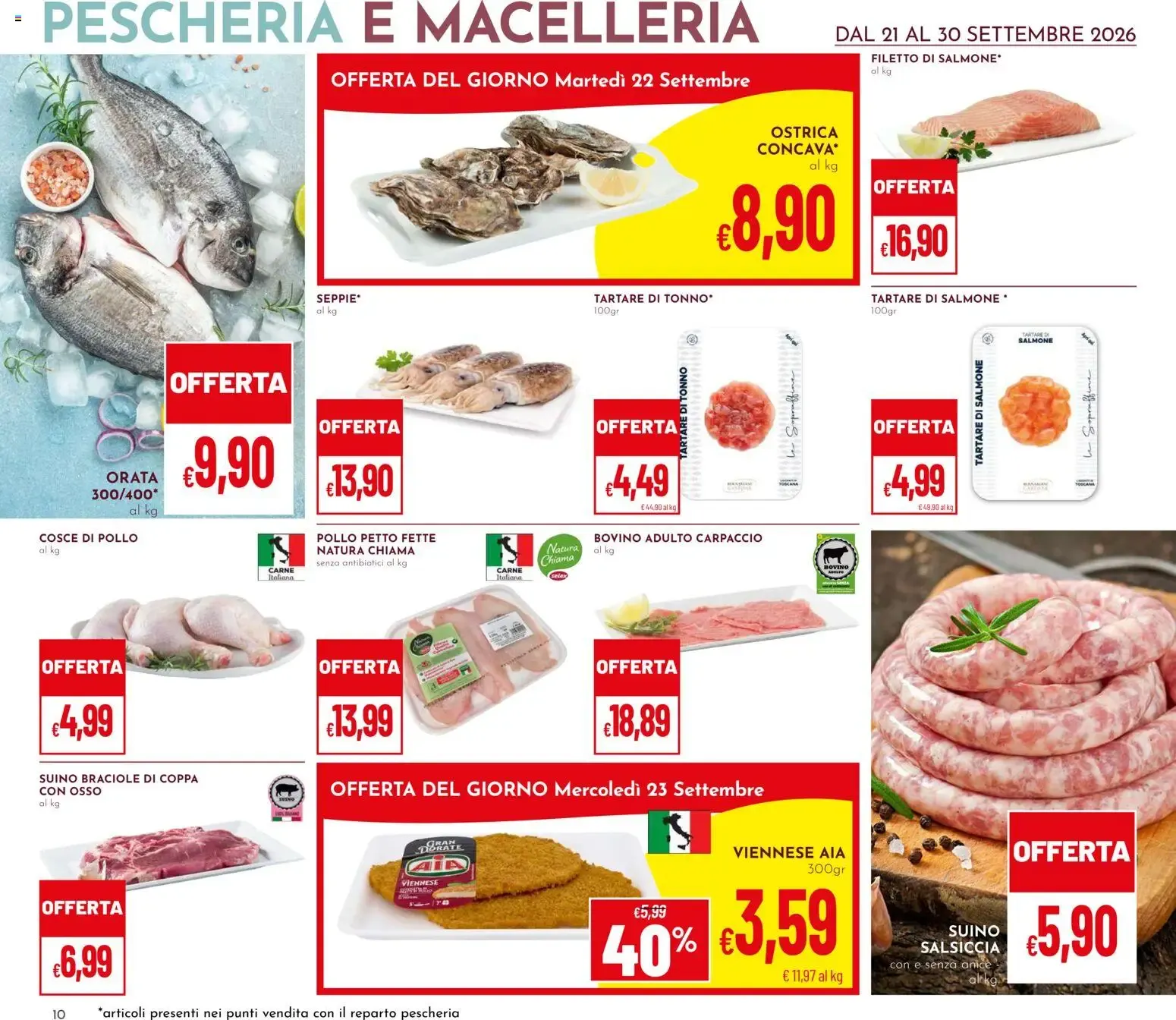 LA SARDEGNA DA GUSTARE da 21 settembre a 30 settembre di 2026 - Pagina del volantino 10
