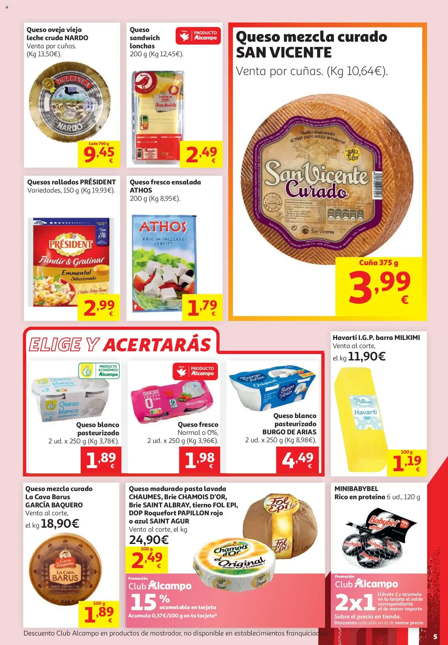 Catálogo de Alcampo - Aniversario: ¡El Partido del Ahorro! 16 de junio al 29 de junio 2026 - Página 5