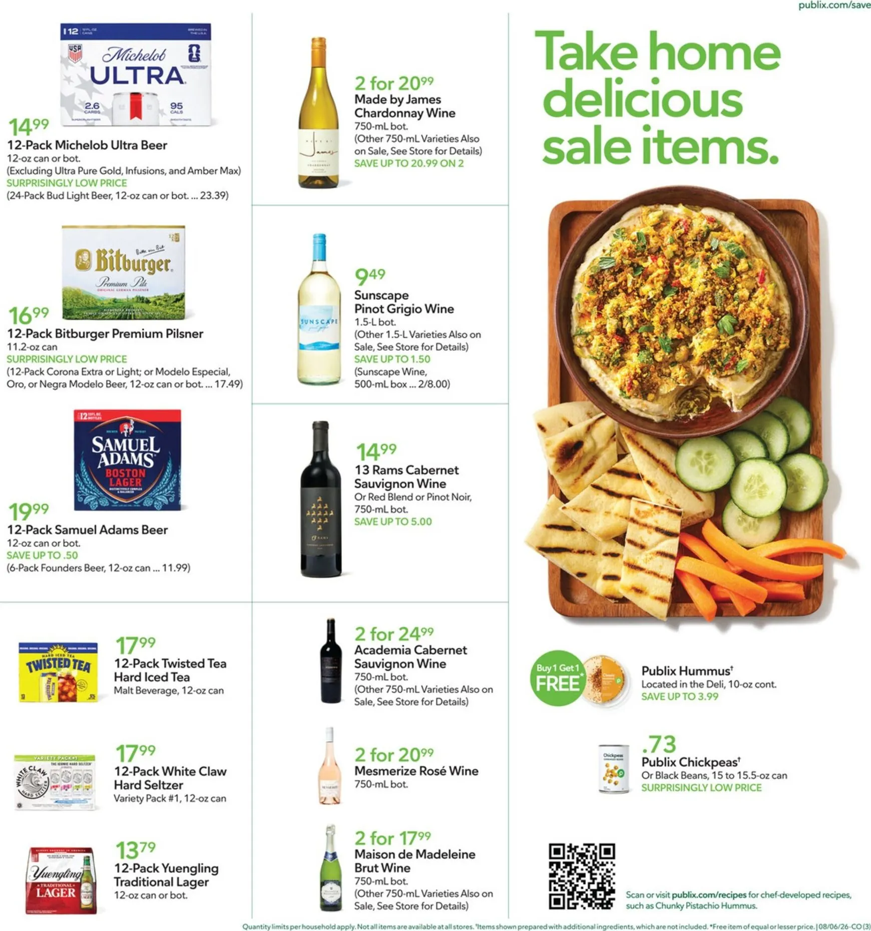 Weekly ad Publix: Save and Go - Deals on Your Dinner Favorites from August 5 to August 11 2026 - Page 3