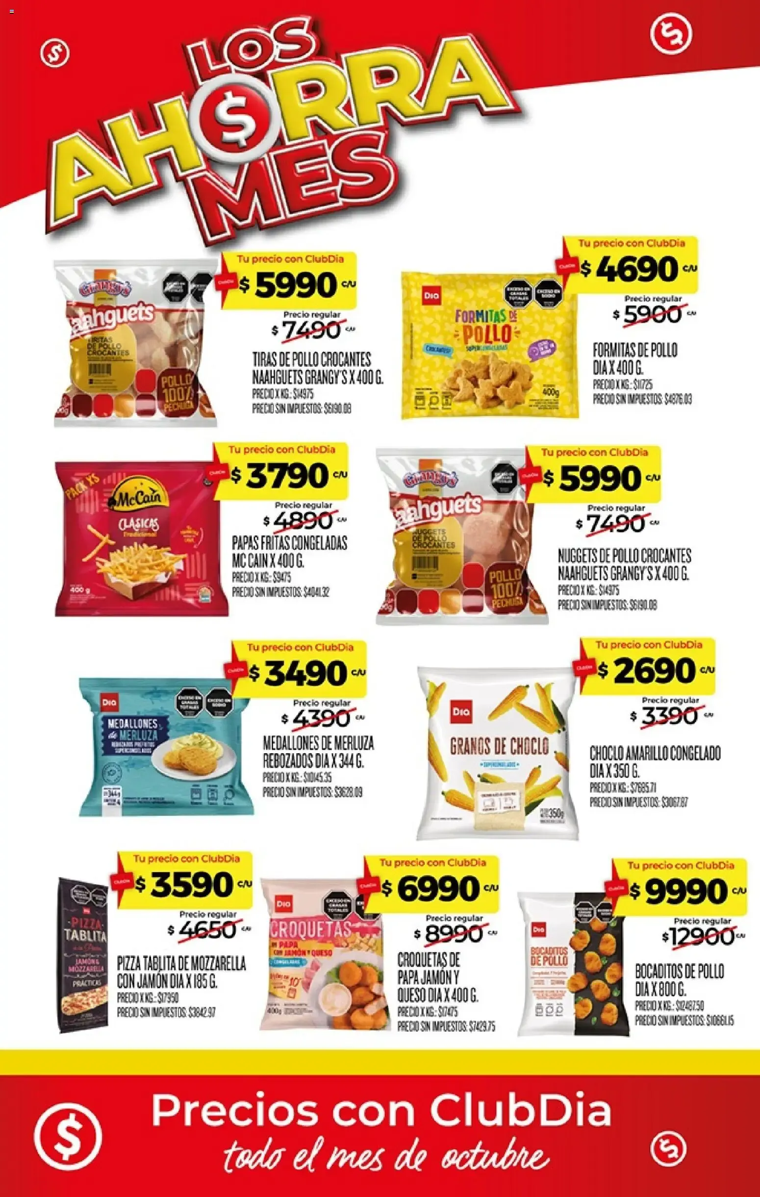 Ofertas de Los Ahorra Mes - Productos al mismo precio todo Octubre 1 de octubre al 31 de octubre 2026 - Página 27 del catálogo