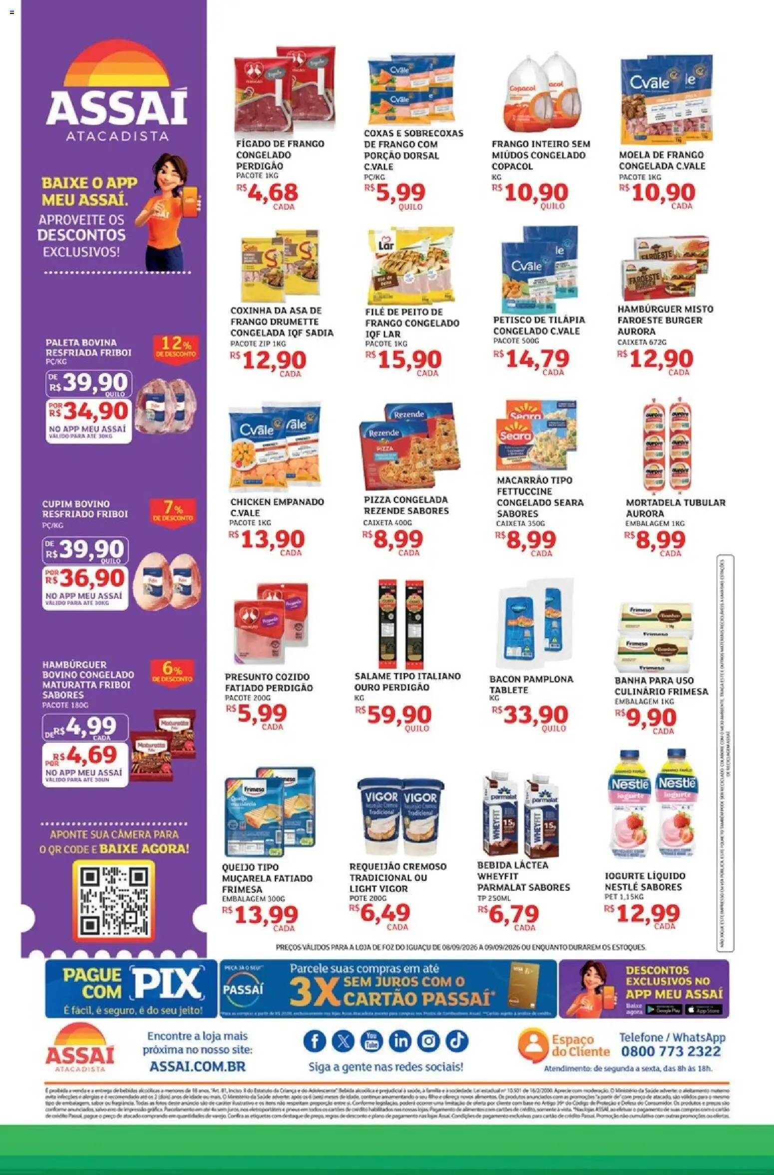 Encarte de Assaí Atacadista ofertas - PR de 08/09/2026 | Promoções Online 8 de setembro até 9 de setembro 2026 - Pagina 2