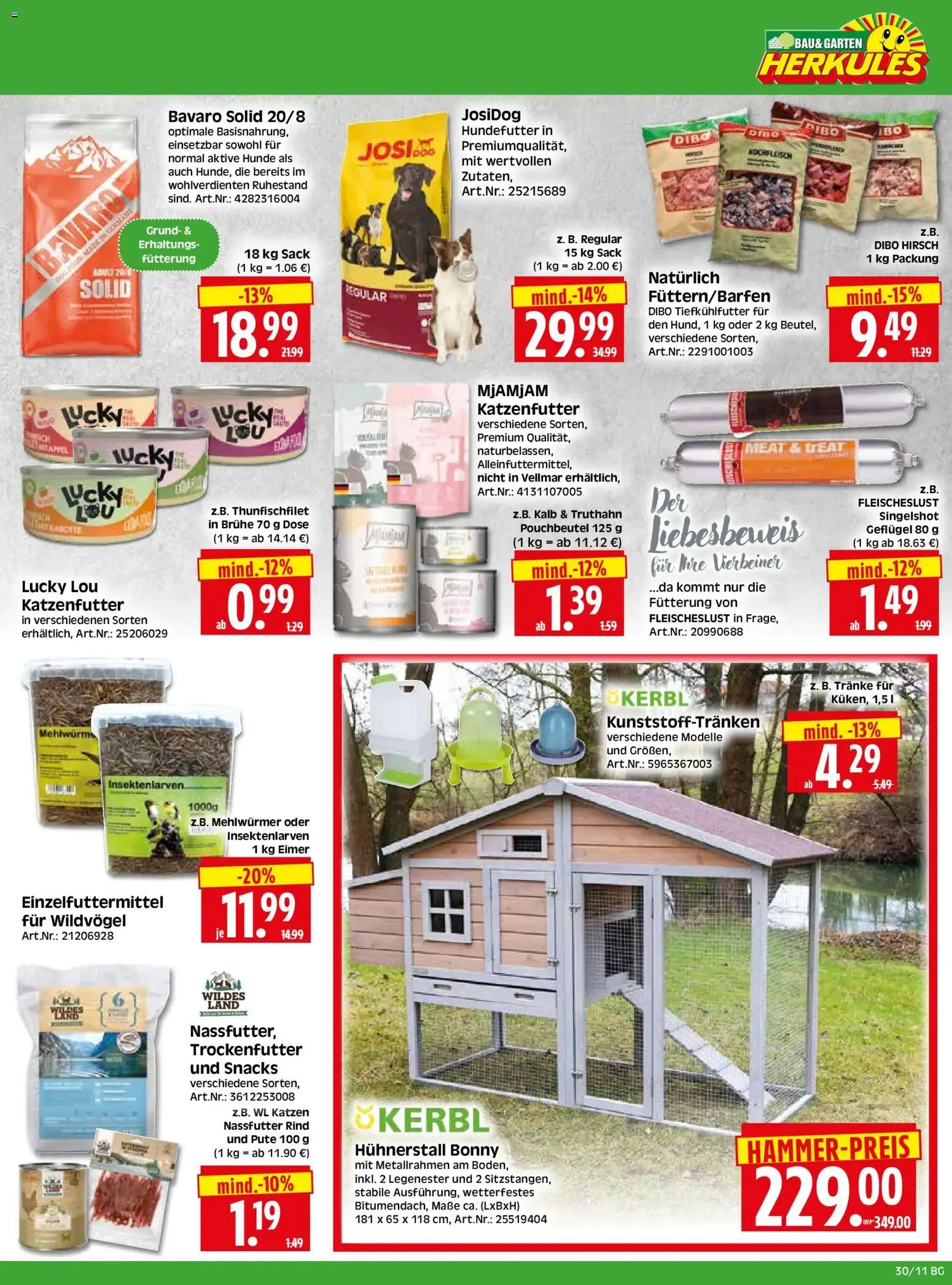 HERKULES Bau & Garten (ab 20.07.2026) zum Blättern von 20. Juli bis 25. Juli 2026 - Prospekt seite 11