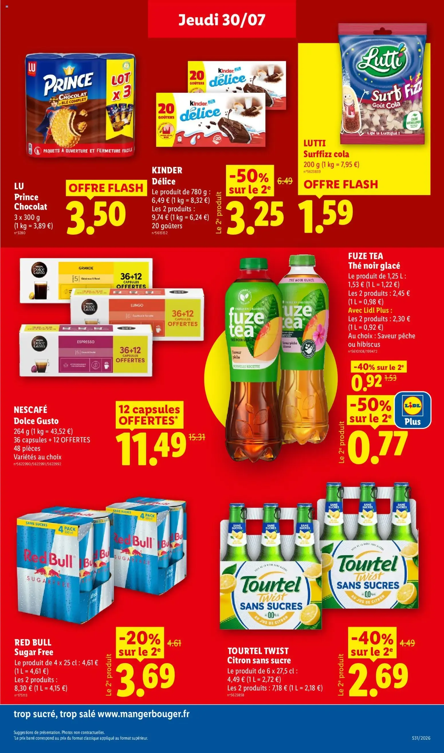LIDL L'été des Marques du 30 juillet au 5 août 2026 - Catalogue page 23