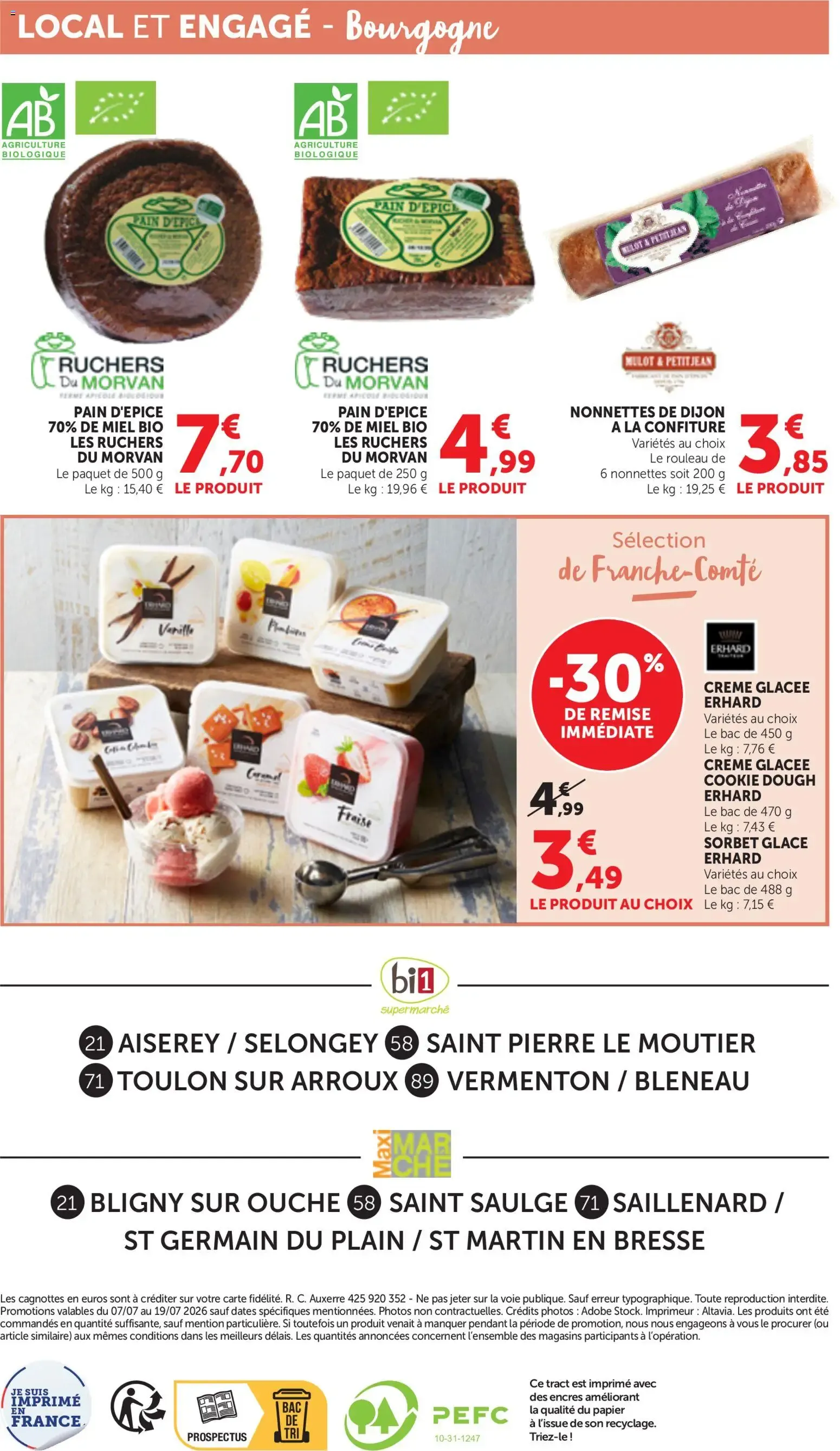 bi1 Local Engagé à partir du 07/07/2026 - promo en ligne du 7 juillet au 19 juillet 2026 - Catalogue page 20
